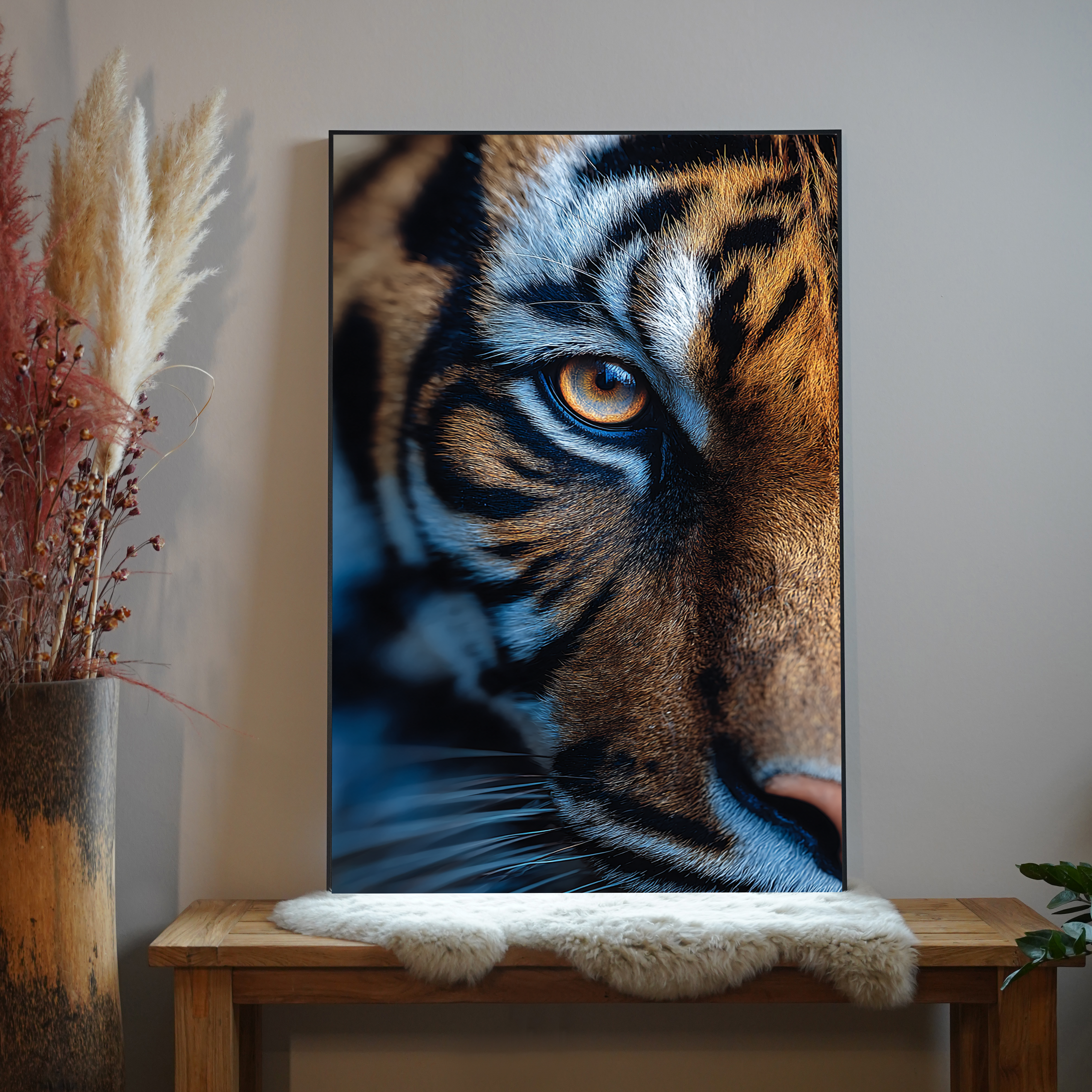 Tiger Auge 4 | LED Bild