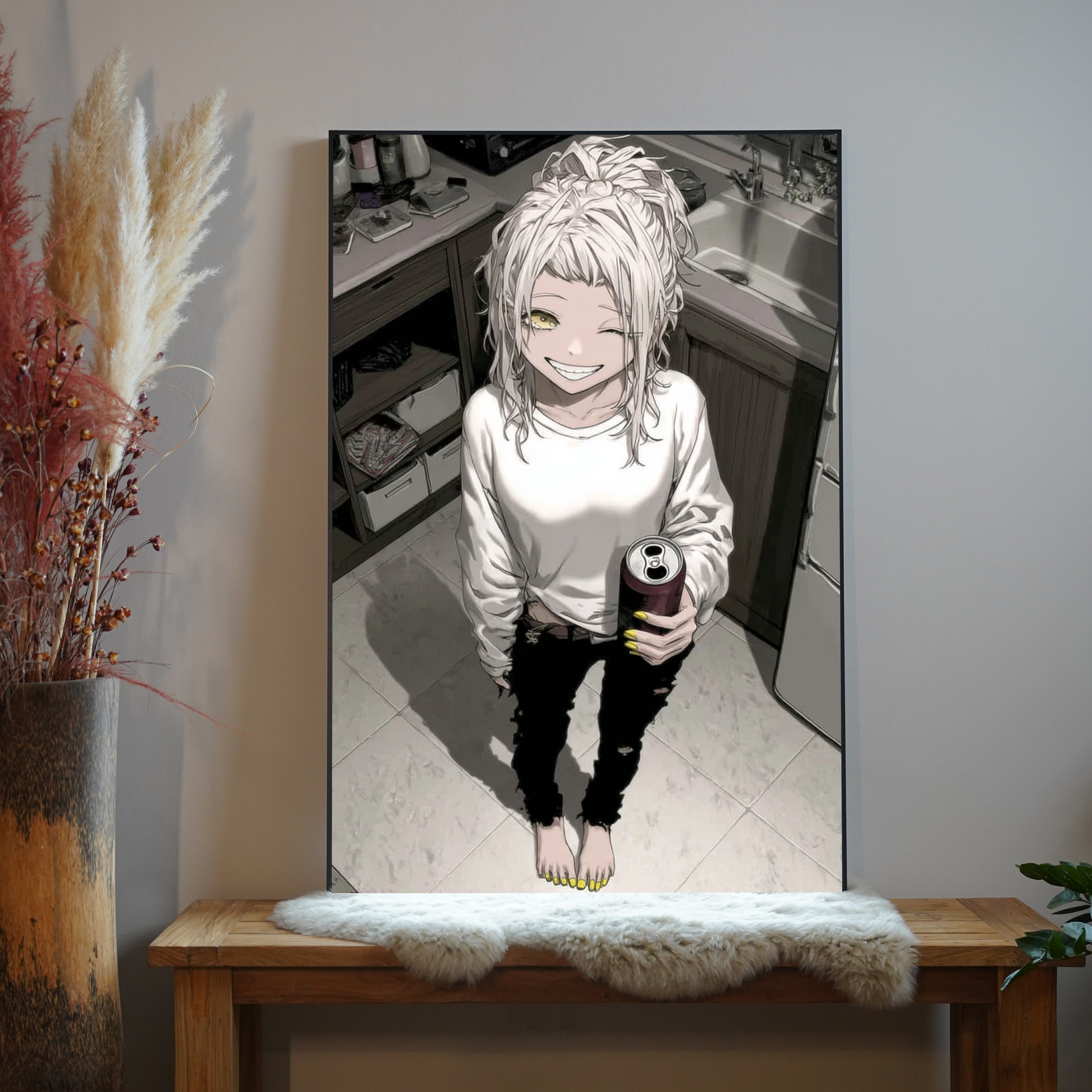 Frau Chaotisch Anime 1 | LED Bild