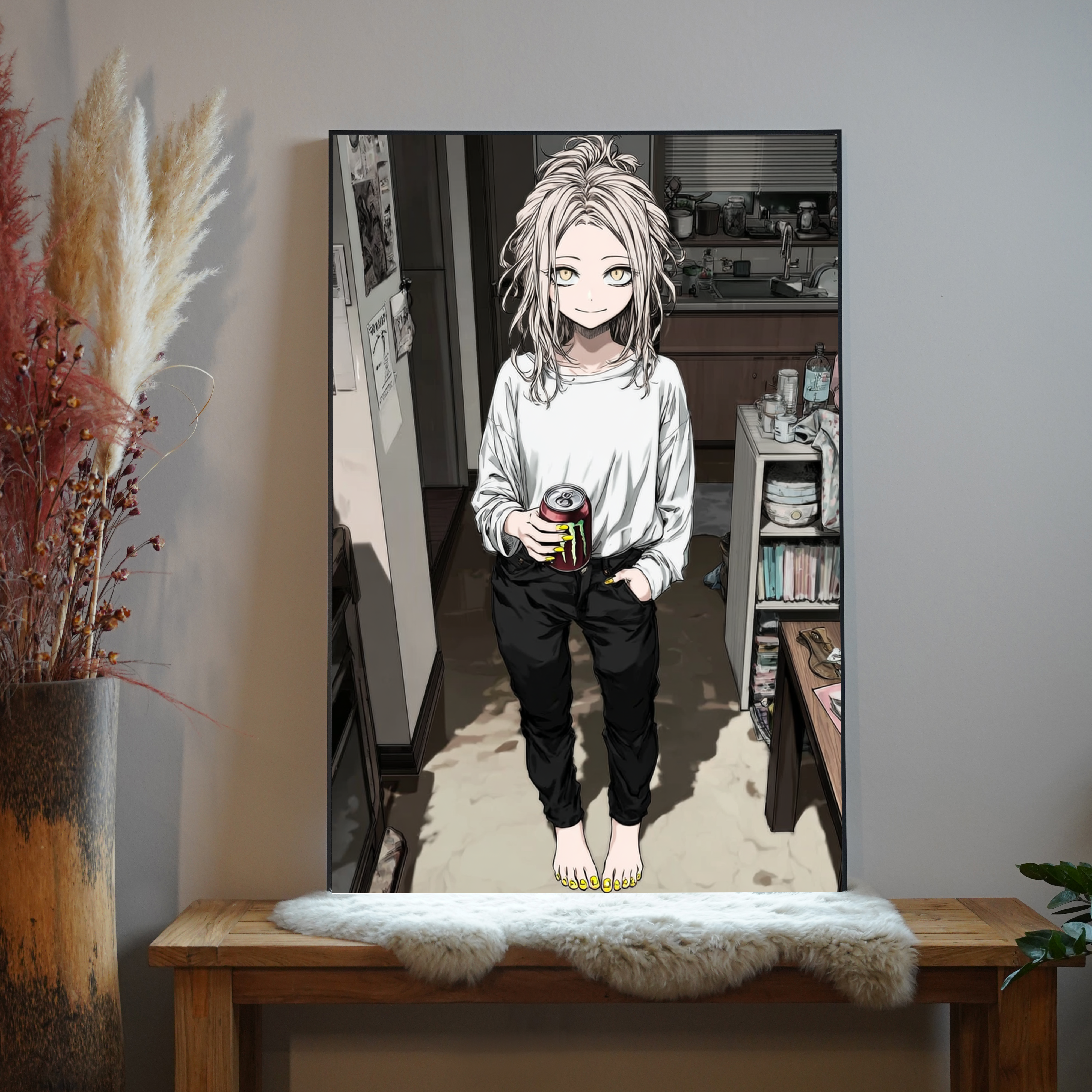 Frau Chaotisch Anime 2 | LED Bild