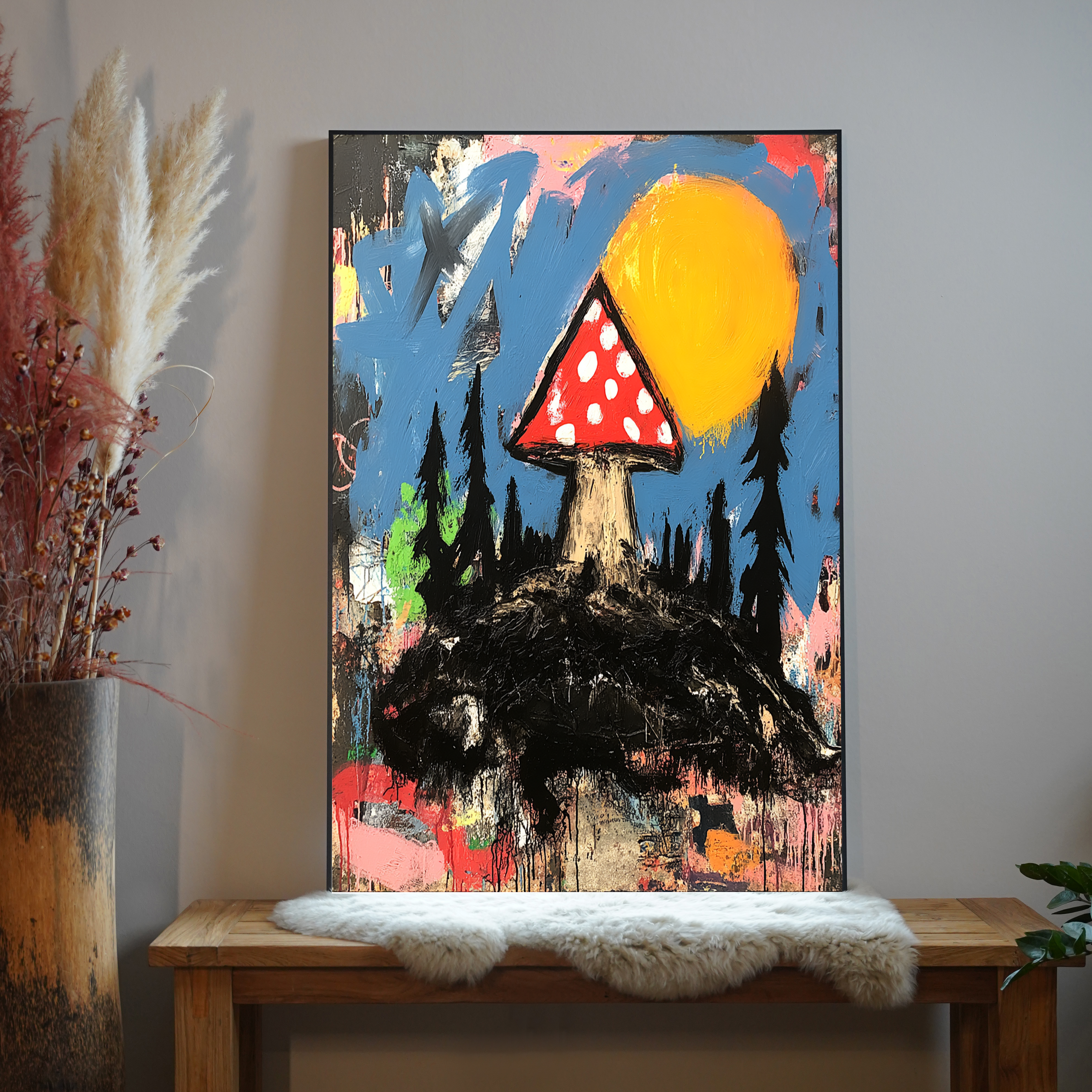 Abstrakte Kunst 3 | LED Bild