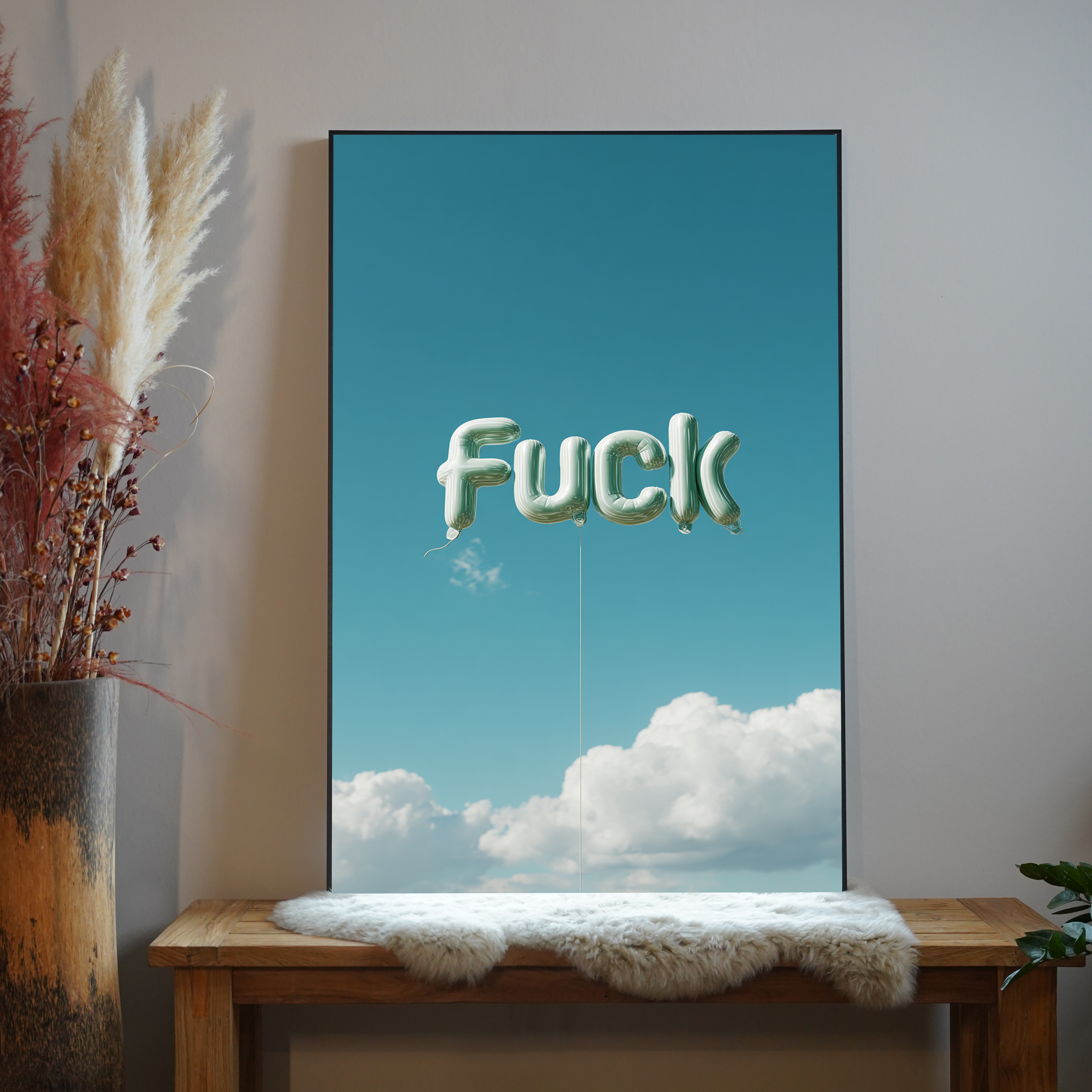 Fuck Luftballon 1 | LED Bild