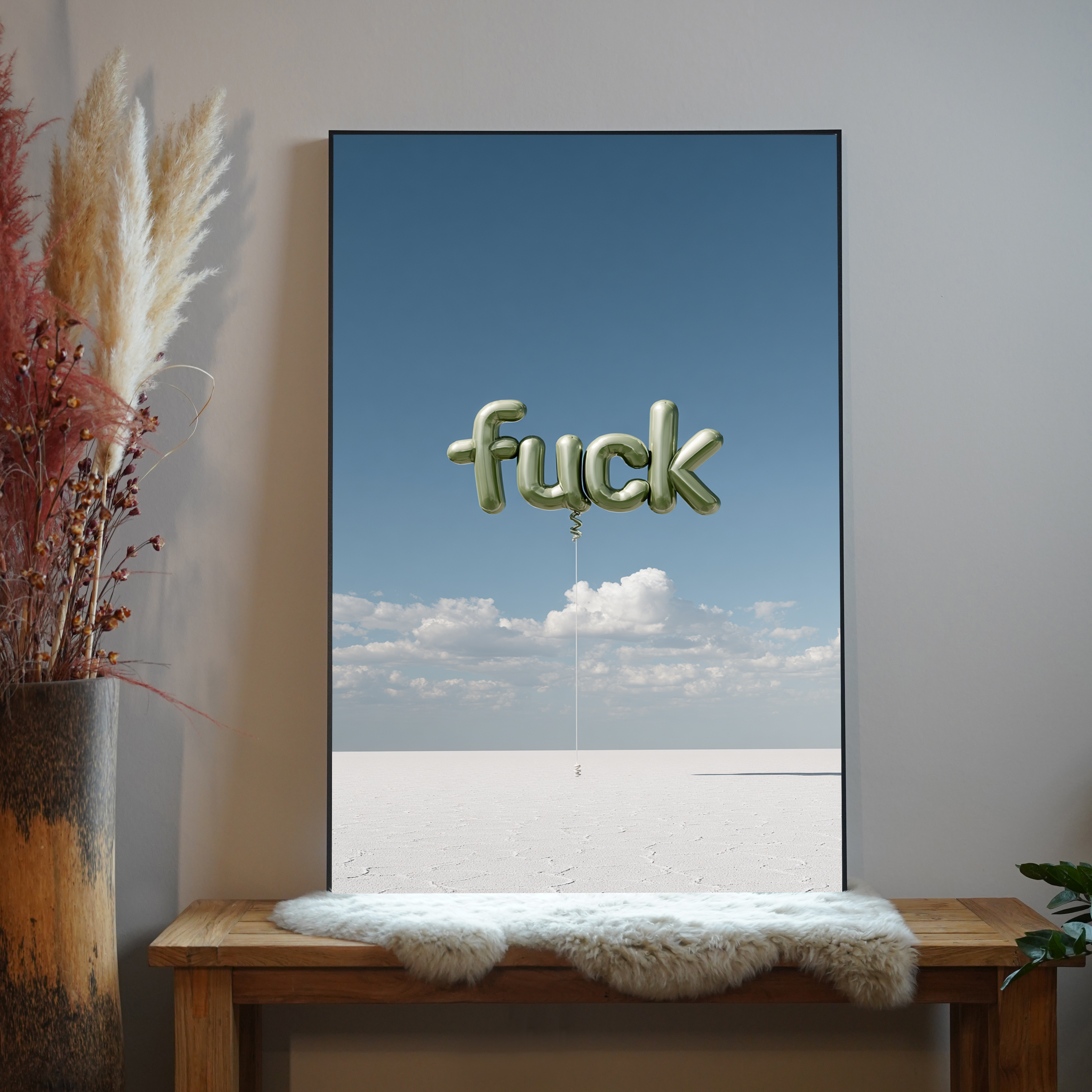 Fuck Luftballon 3 | LED Bild