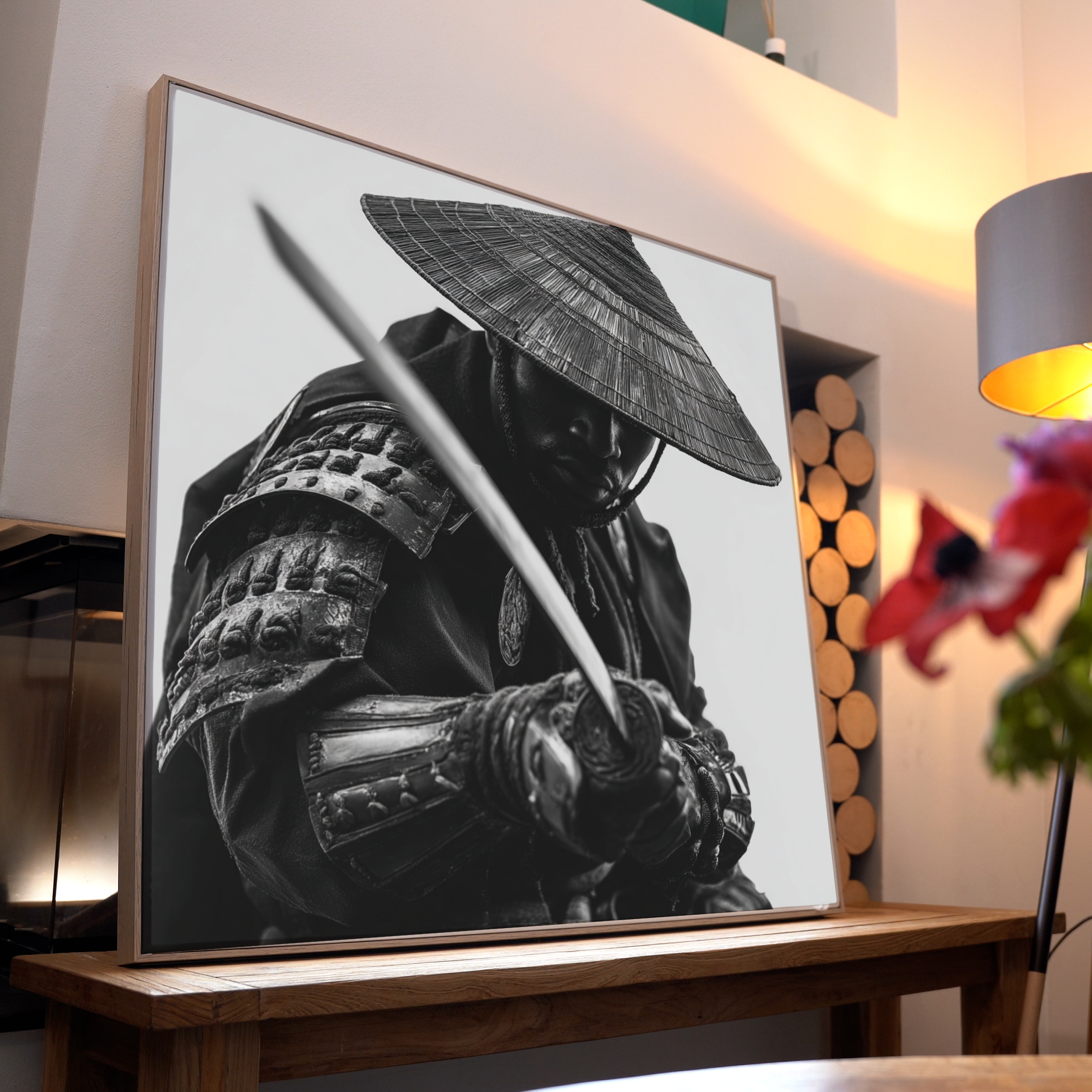 Samurai Dunkel | LED Bild