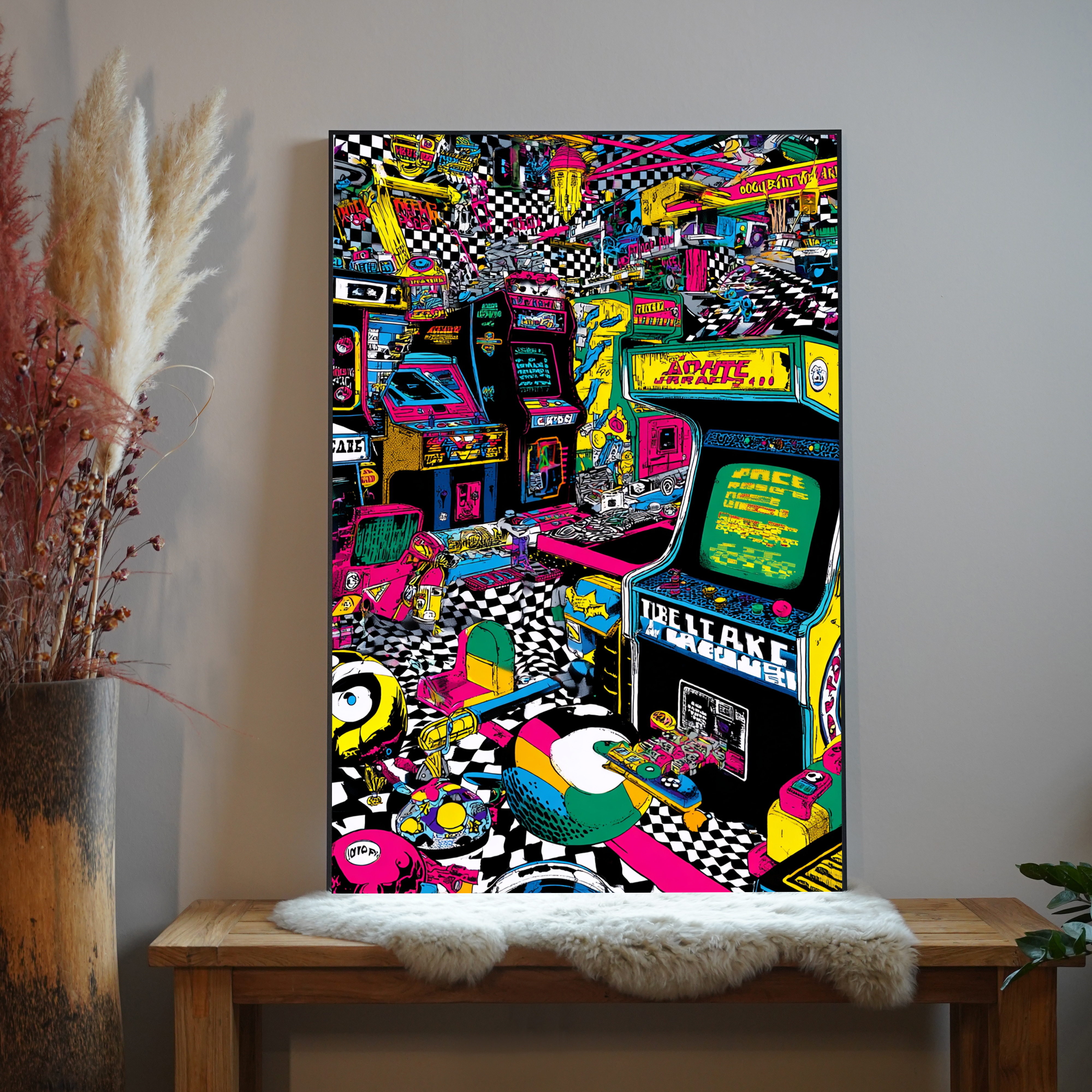 Retro Spielautomaten 2 | LED Bild