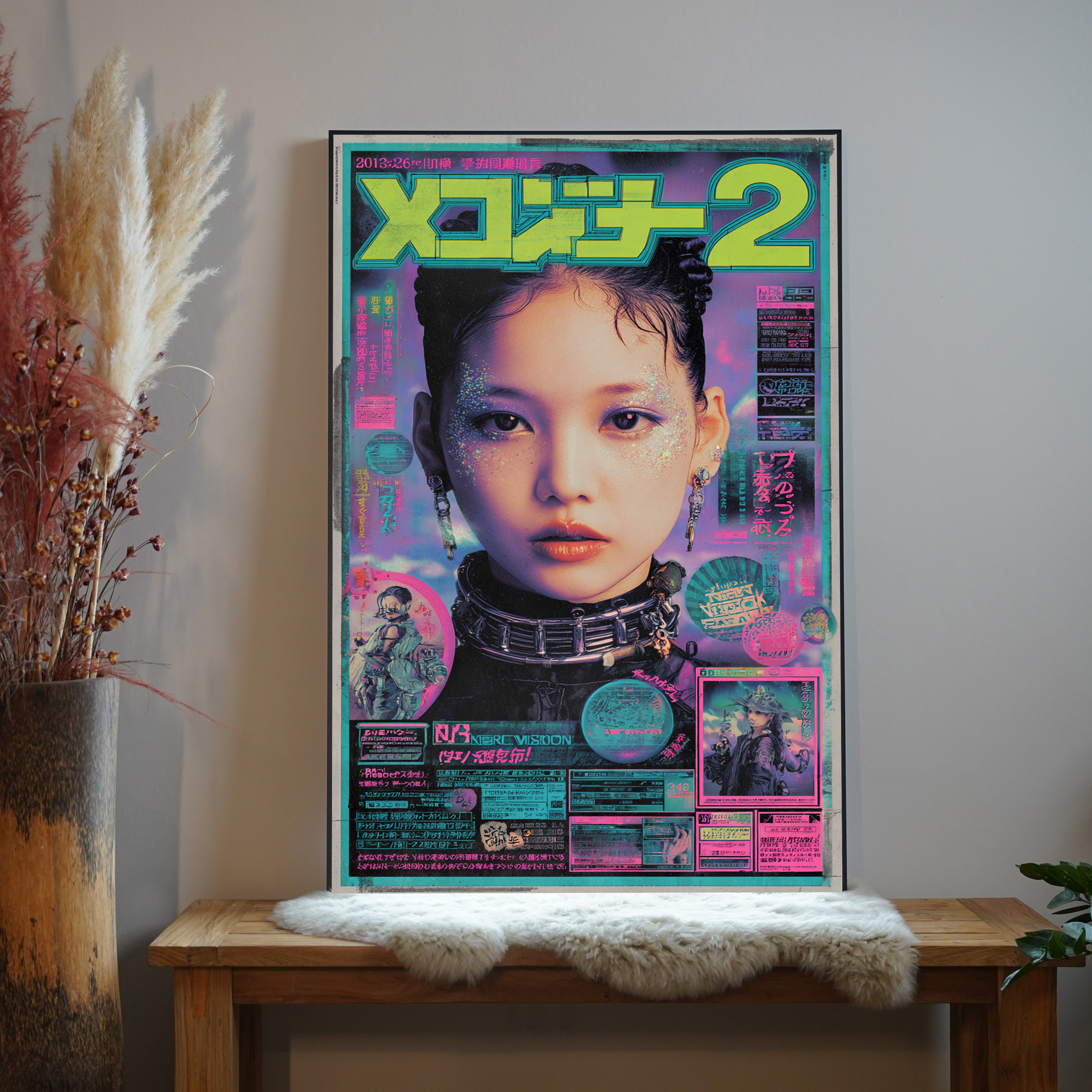 Asiatisches Magazin 1 | LED Bild