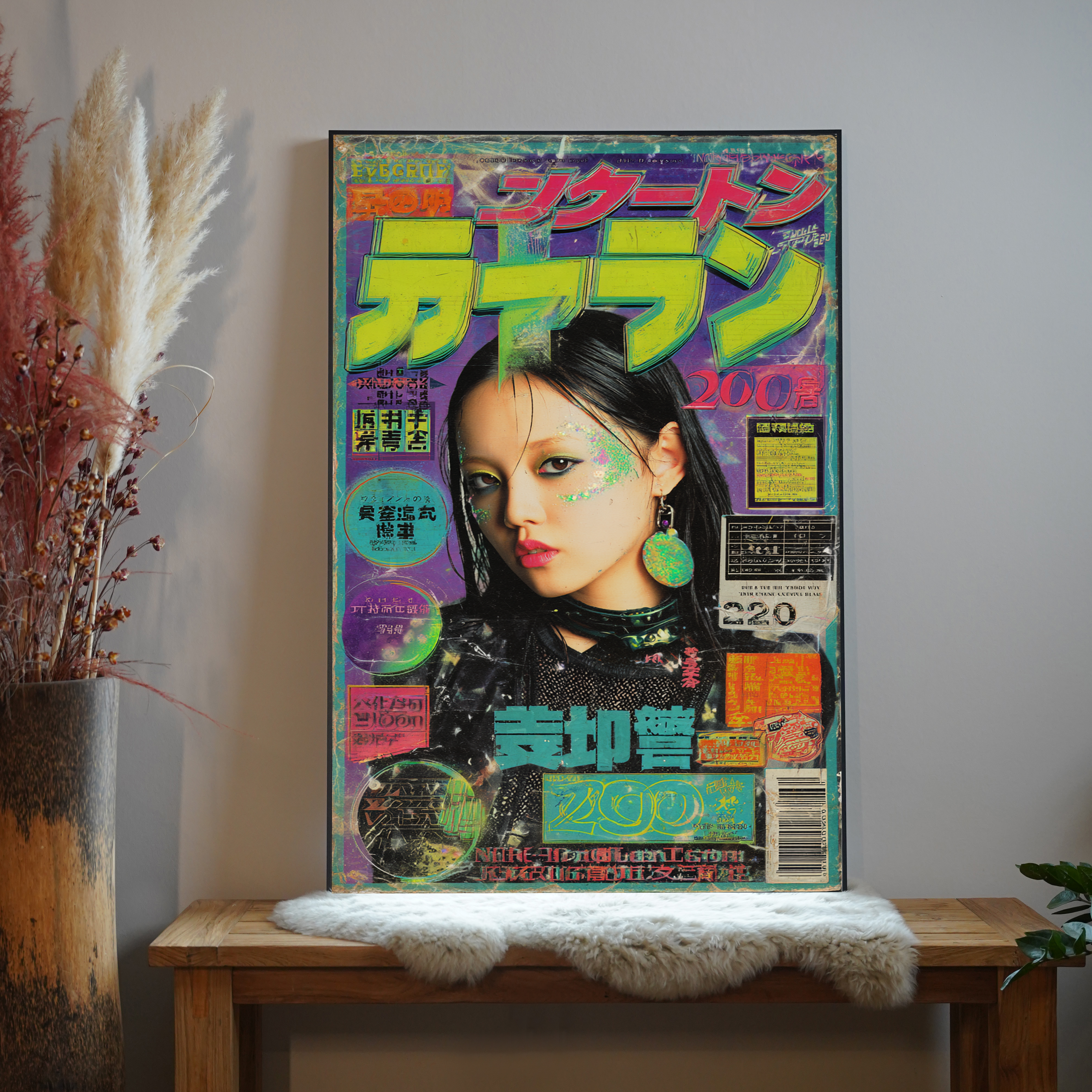 Asiatisches Magazin 4 | LED Bild