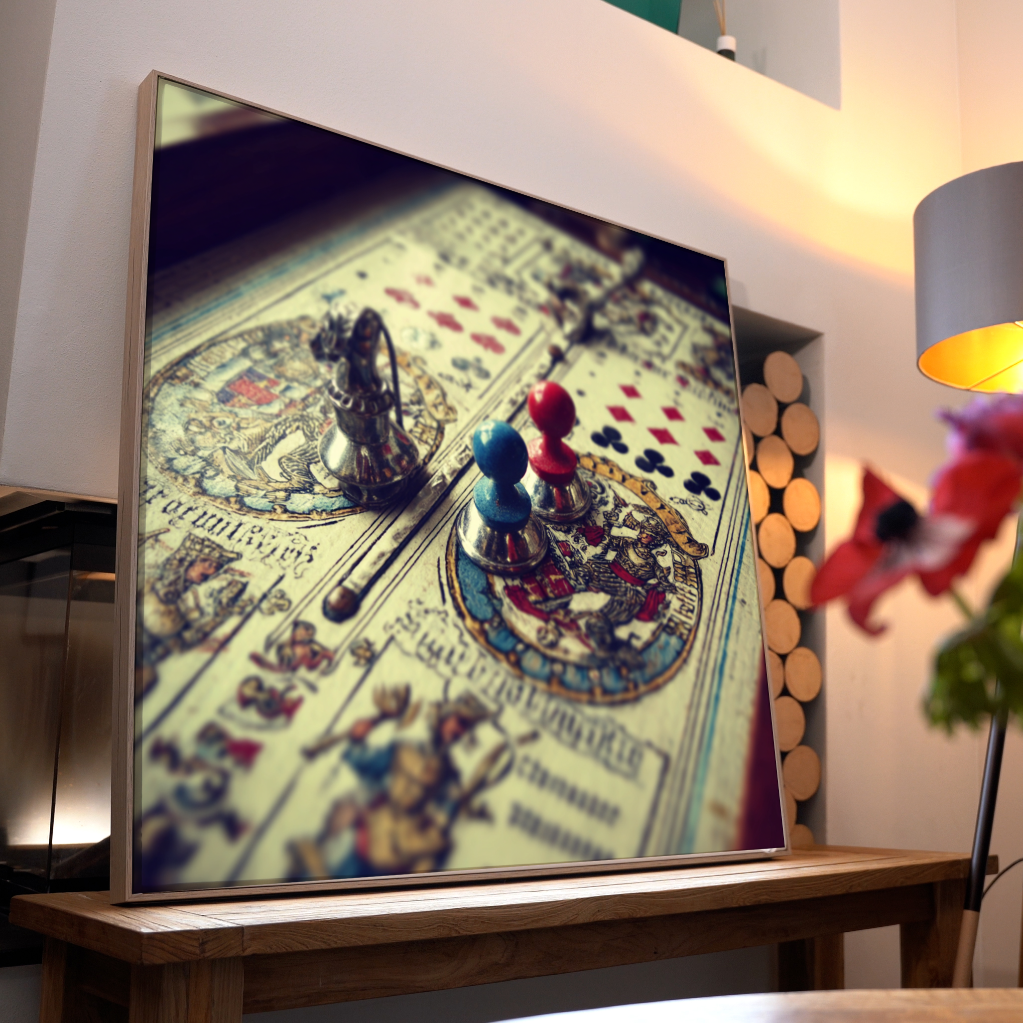 Brettspiel Mittelalter | LED Bild