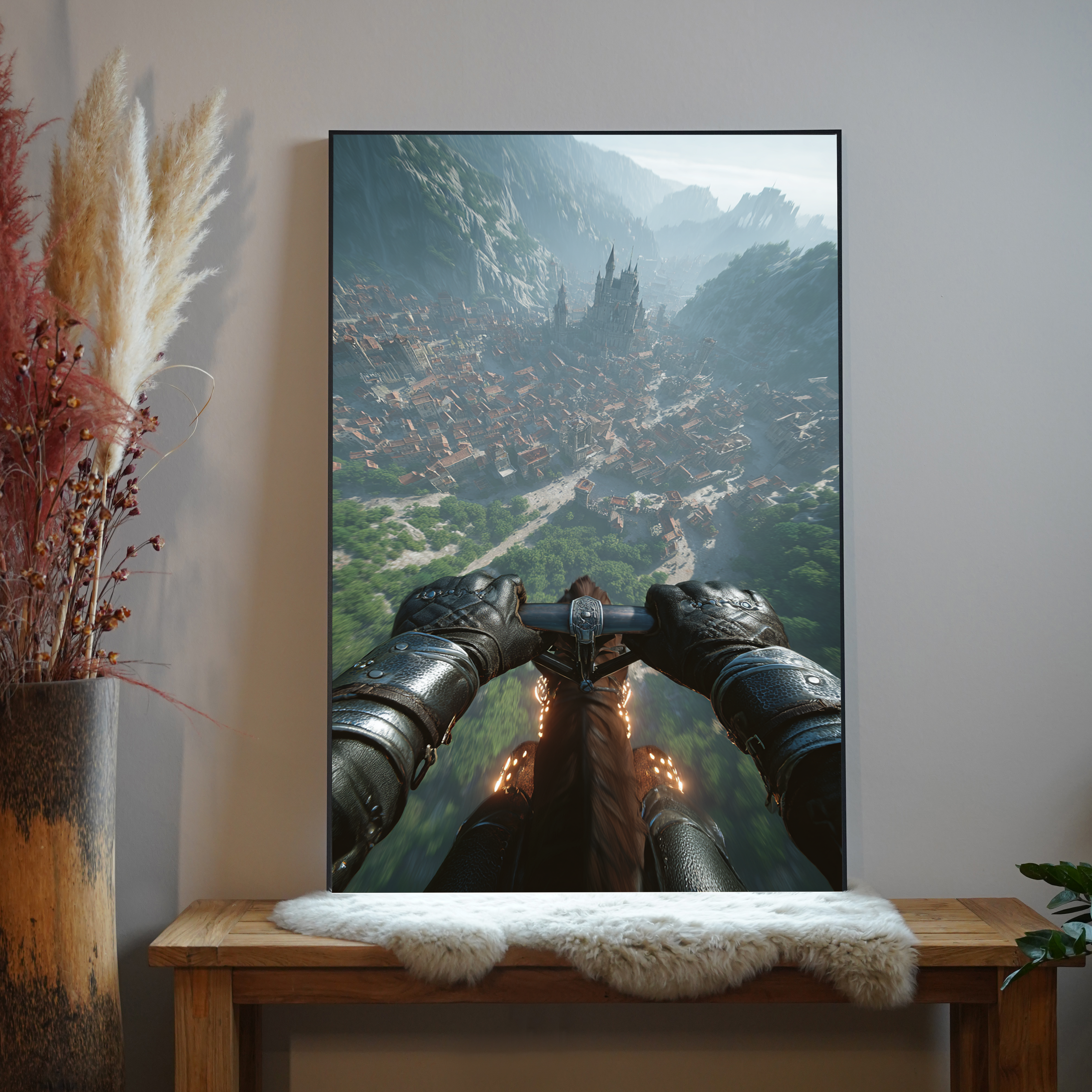 Drachen Reiten 2 | LED Bild