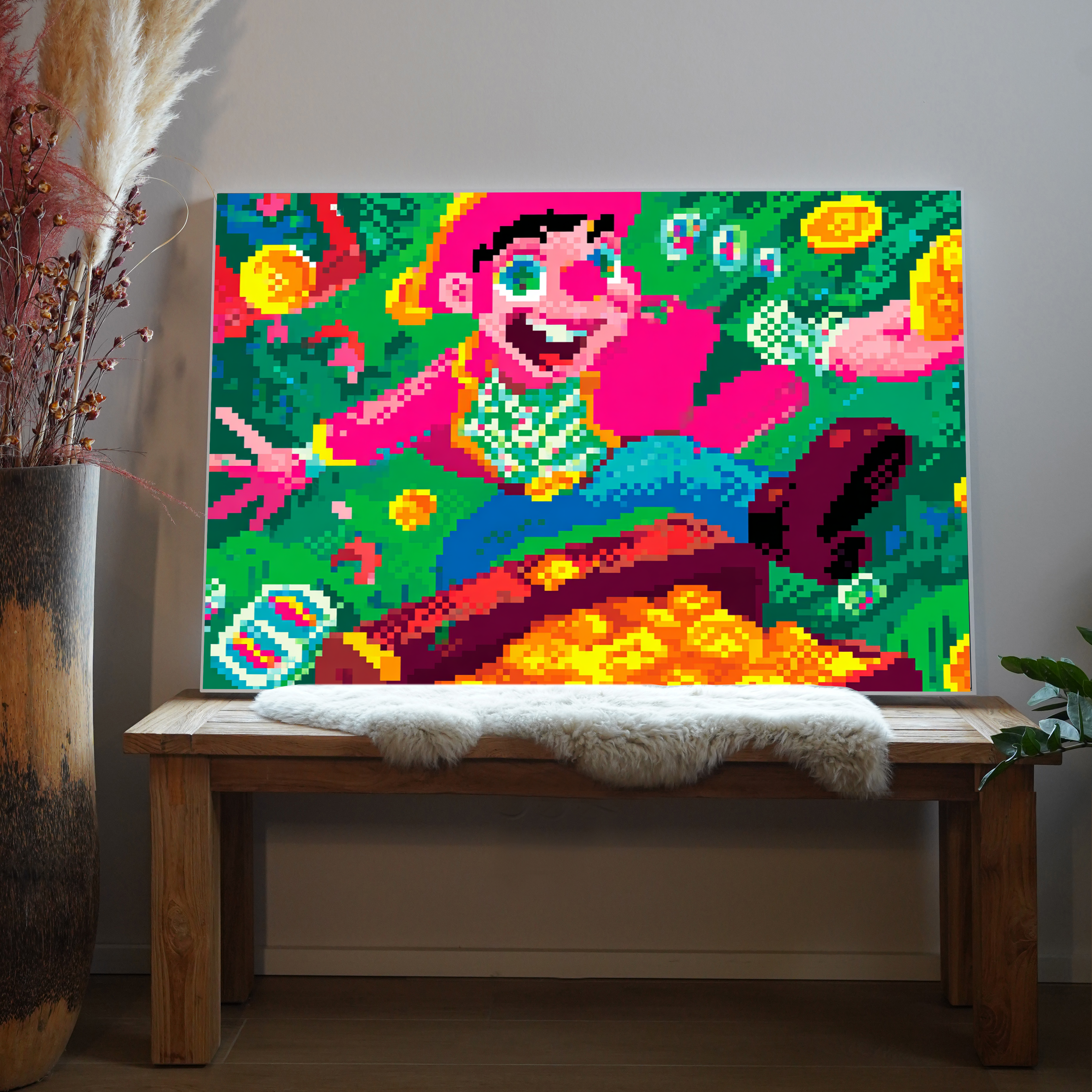 Pixel Bild Fanatsie 1 | LED Bild