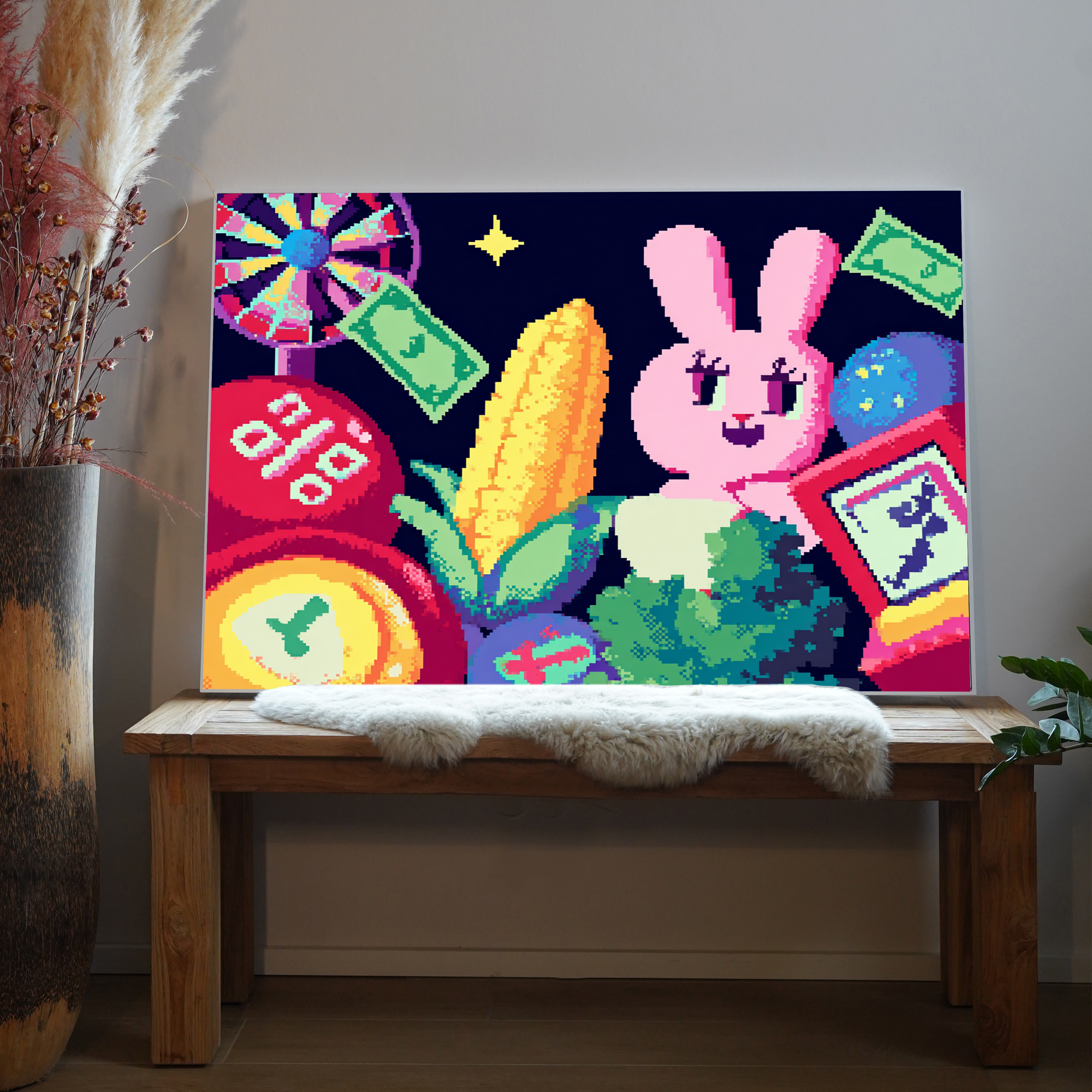 Pixel Bild Fanatsie 2 | LED Bild