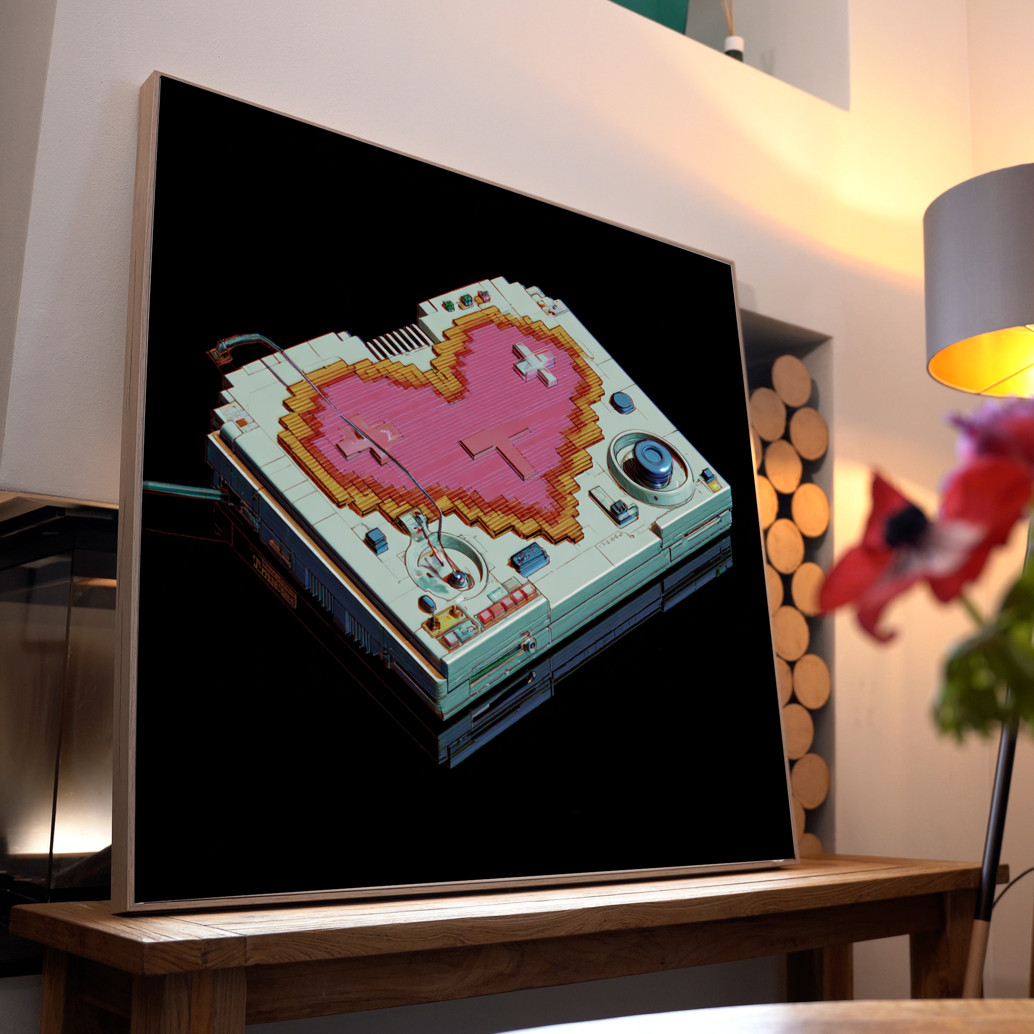 Pixel Herz 1 | LED Bild