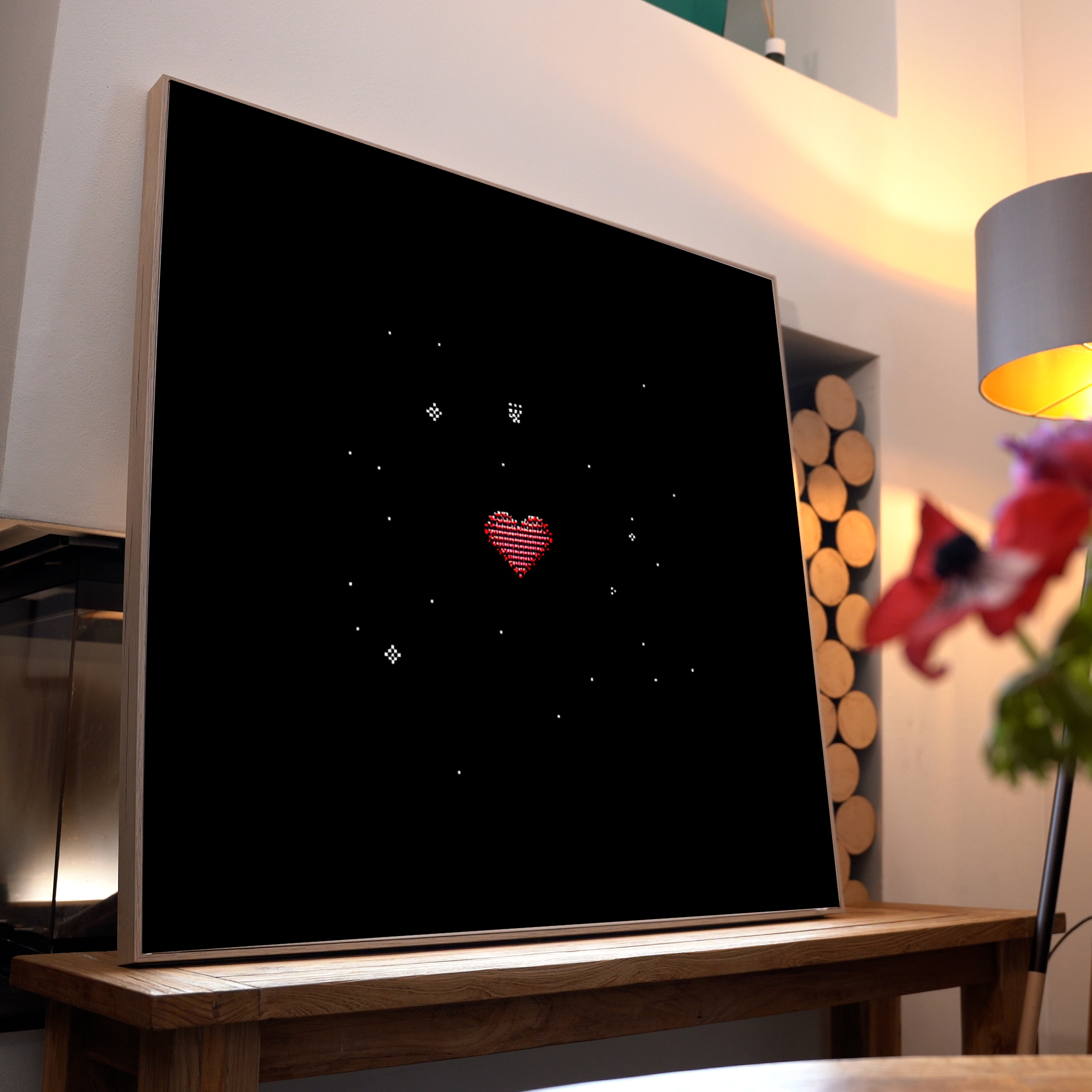 Pixel Herz 2 | LED Bild