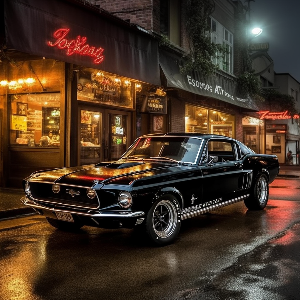 Auto | Mustang "Night" | LED Bild