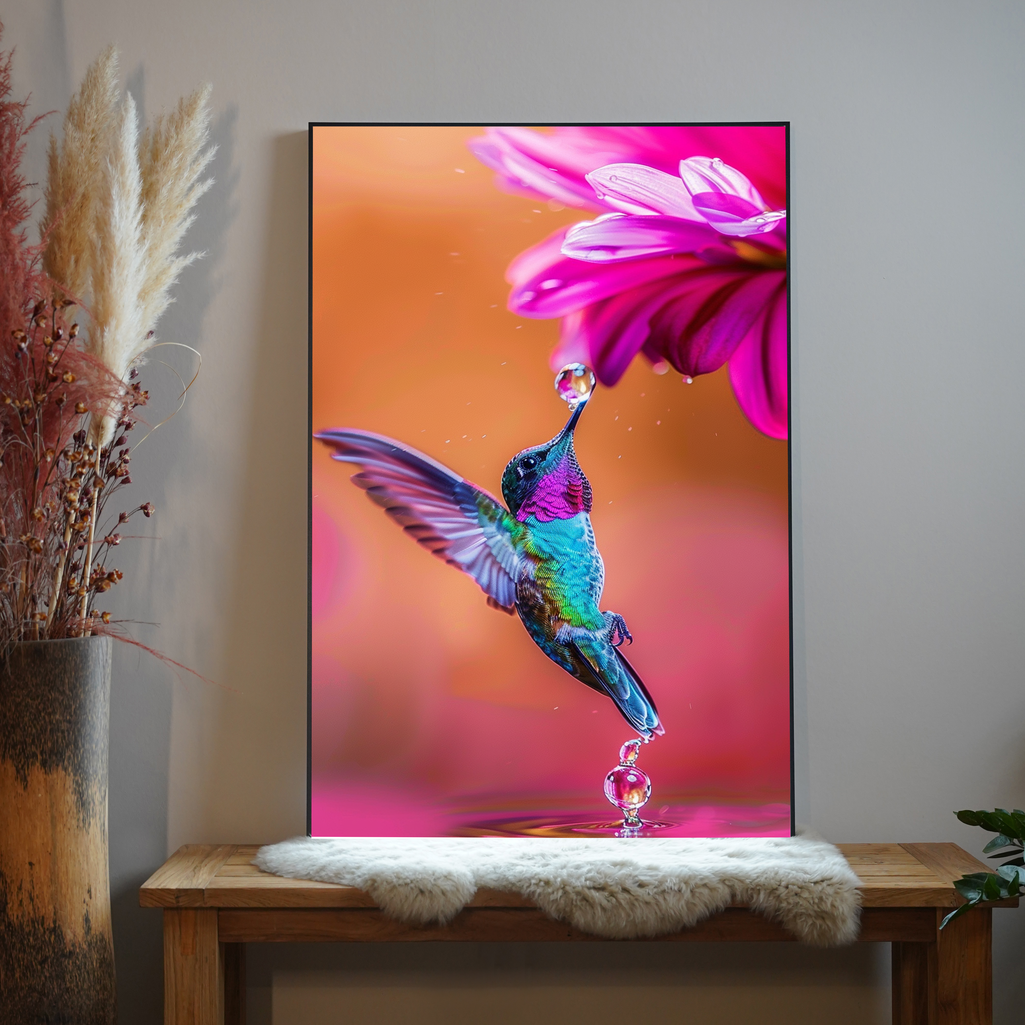 Kolibri Fotografie 1 | LED Bild