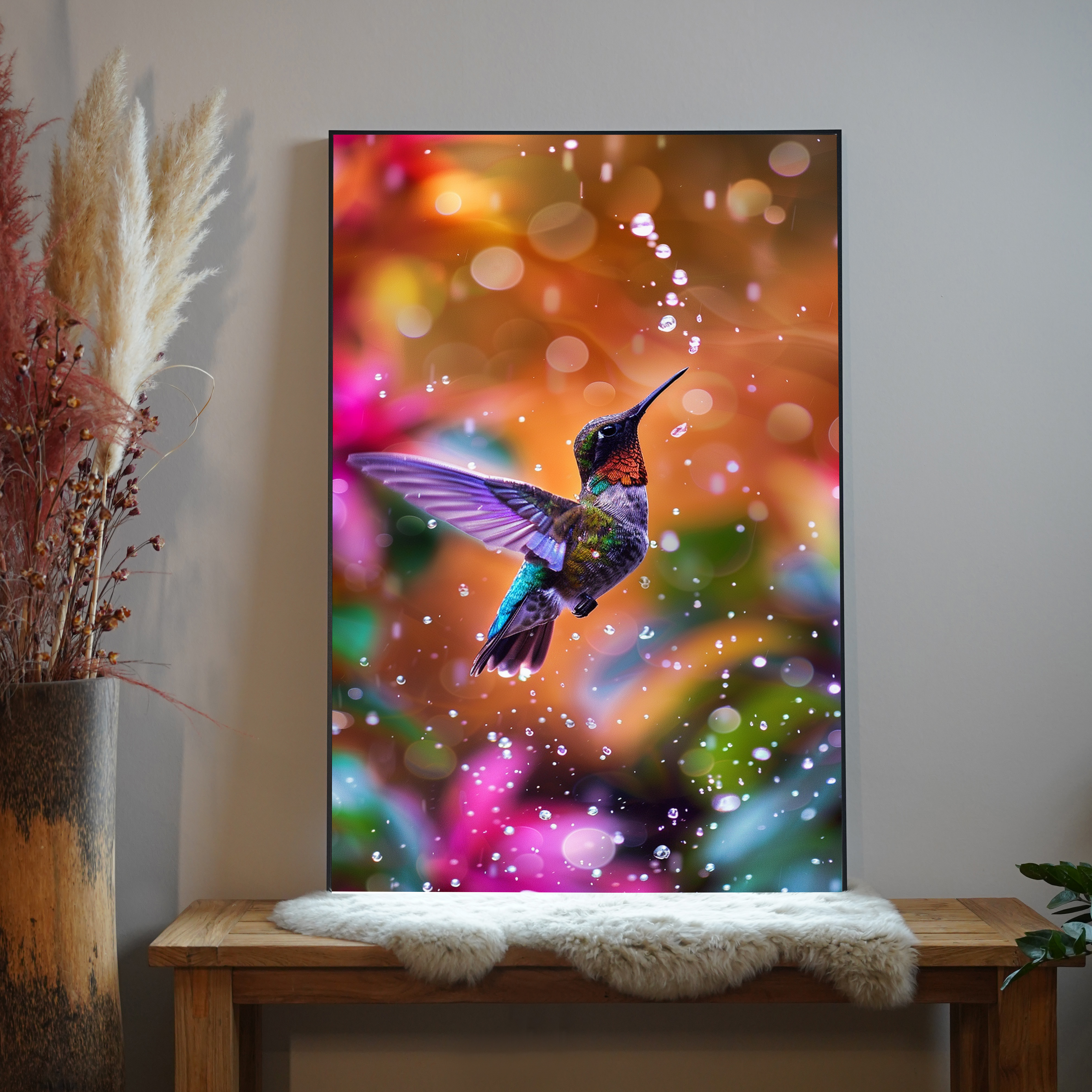 Kolibri Fotografie 2 | LED Bild