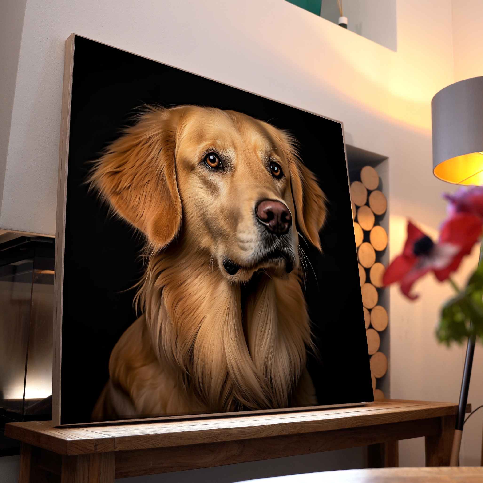 Golden Retriever | LED Bild