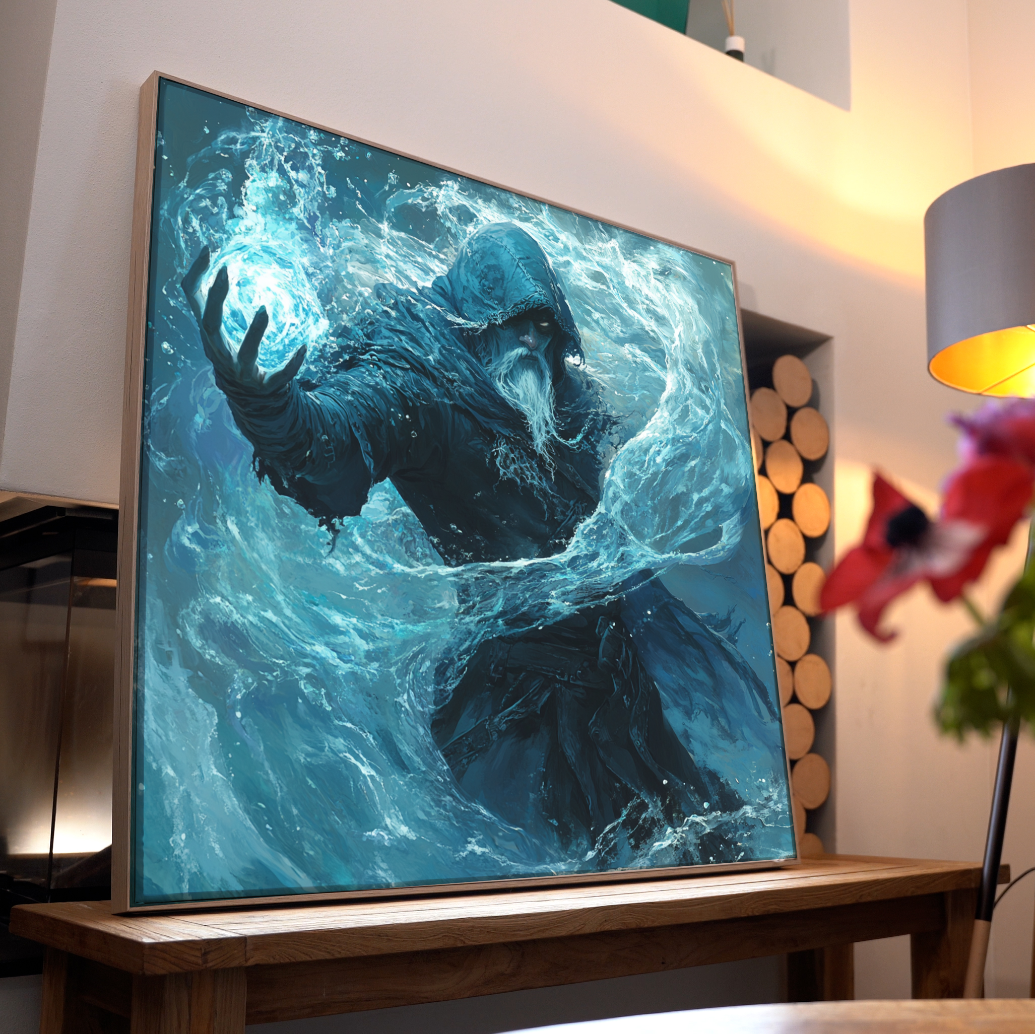 Wasser Magier | LED Bild