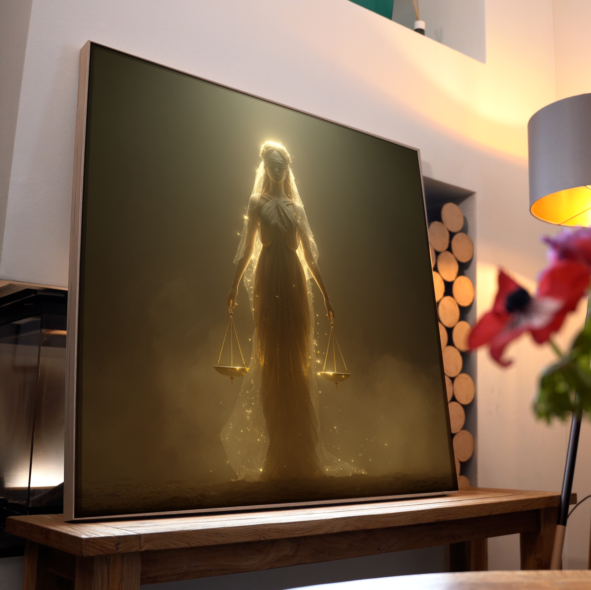 Mythische Frau 2 | LED Bild