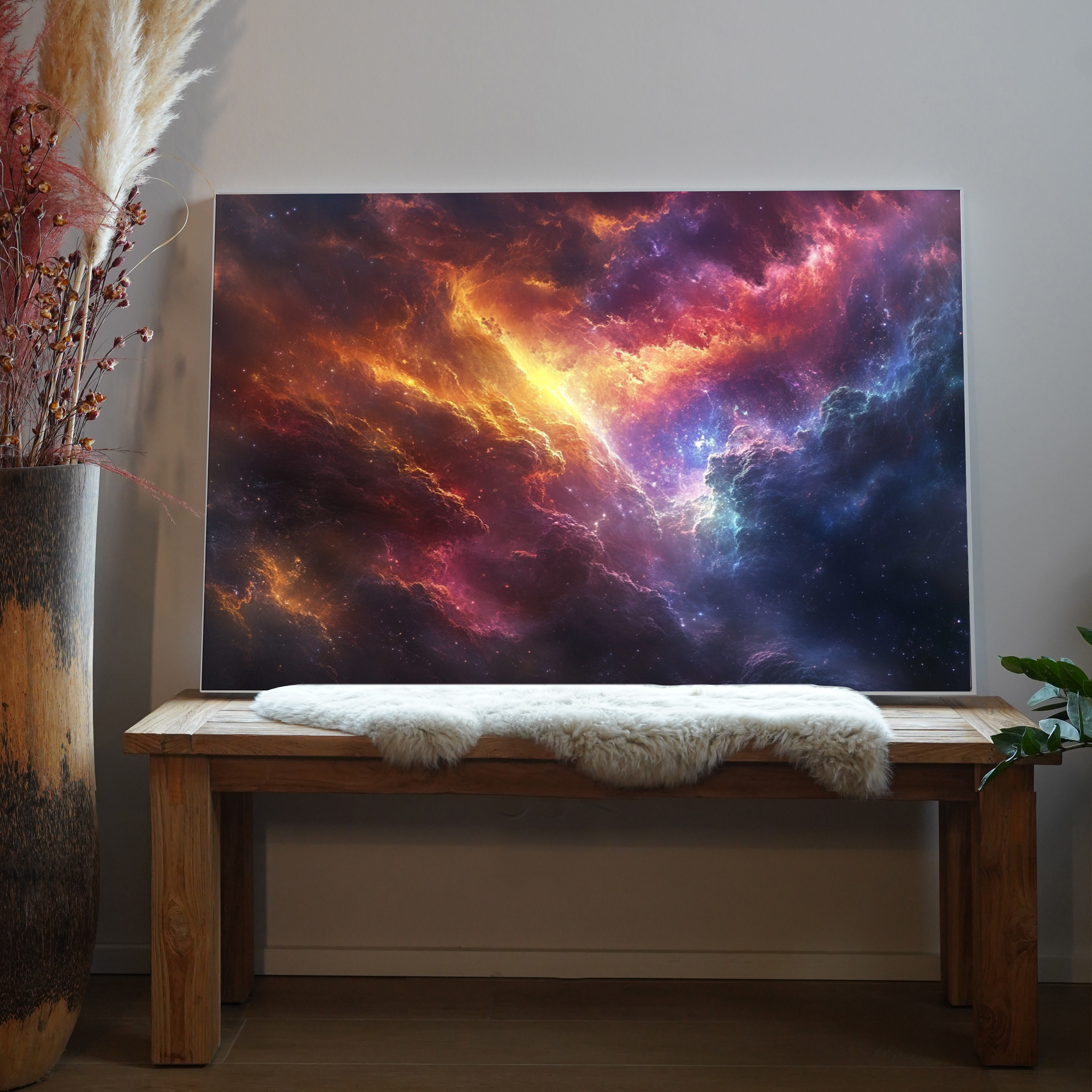 Bunter Cosmos | LED Bild