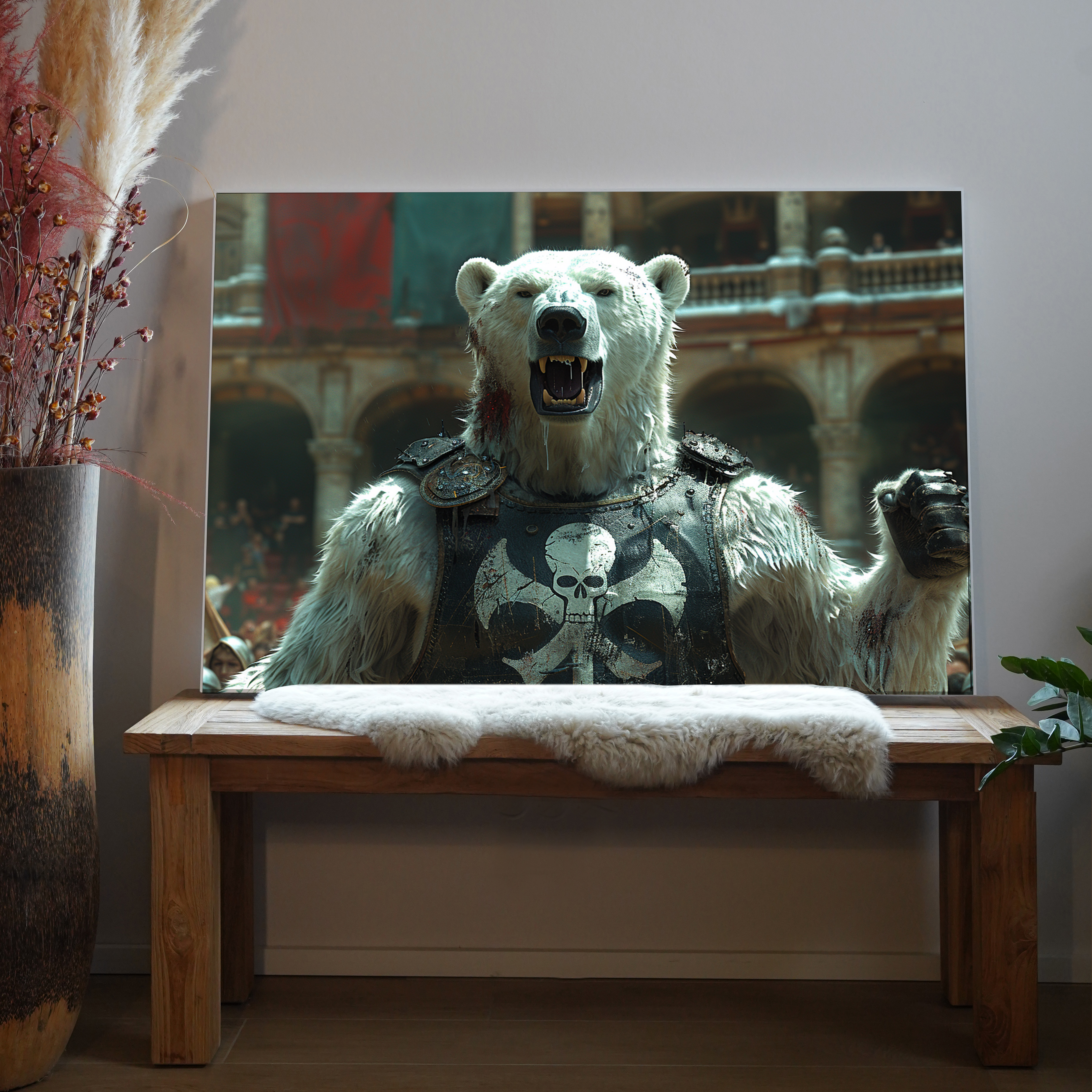 Eisbärkrieger 2 | LED Bild