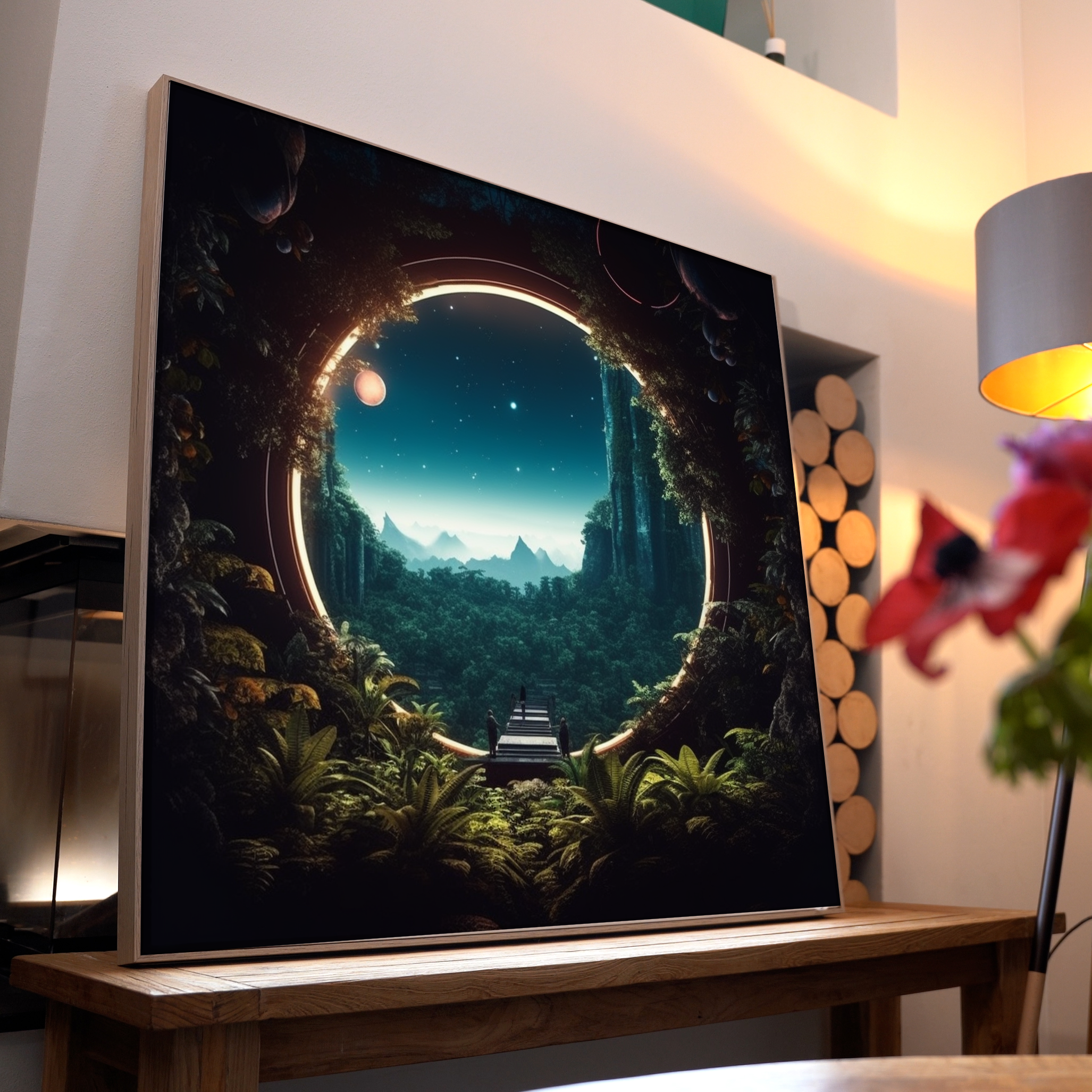 Dschungel Portal 1 | LED Bild