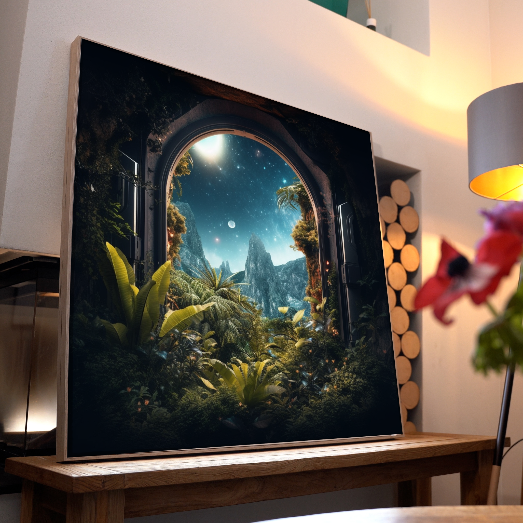 Dschungel Portal 2 | LED Bild