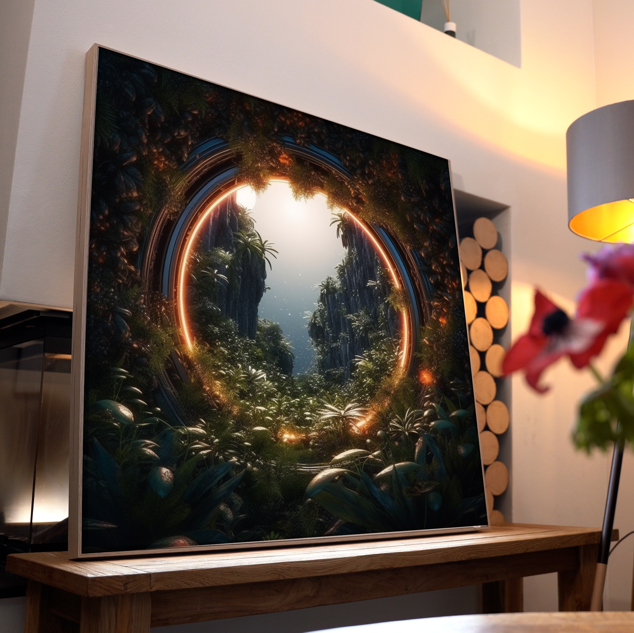 Dschungel Portal 3 | LED Bild