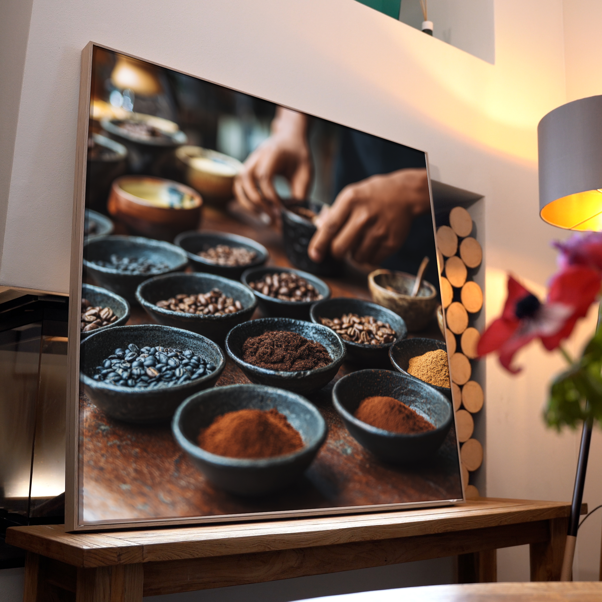 Kaffee Vielfalt | LED Bild