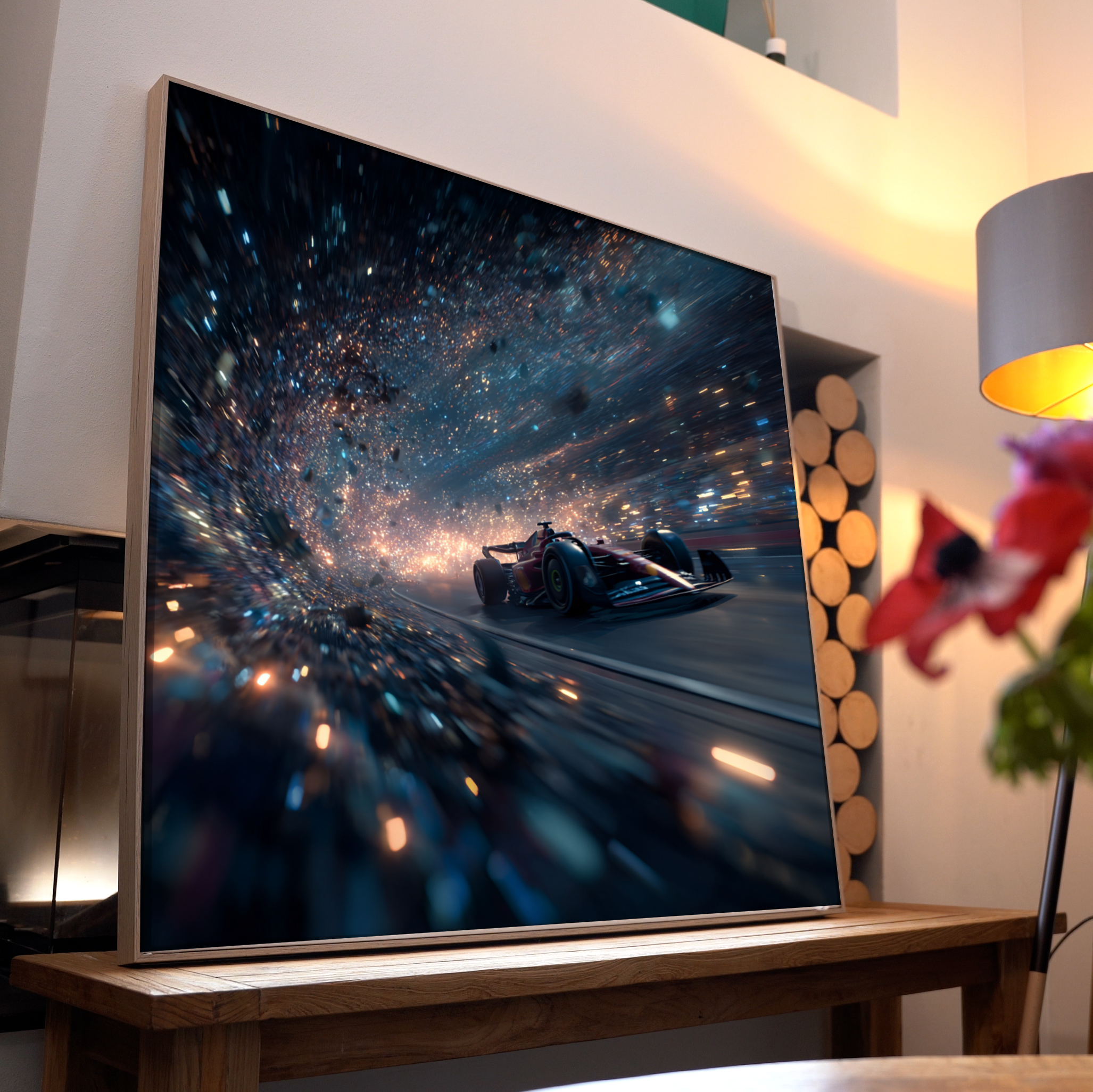 Rennwagen Illustration | LED Bild