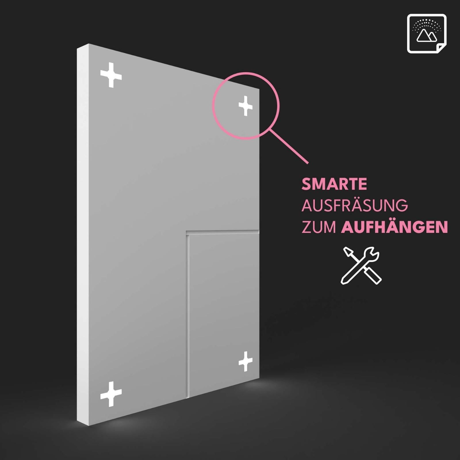 B-WARE LED Rahmen – Hochwertiger Leuchtrahmen für wechselbare Motive