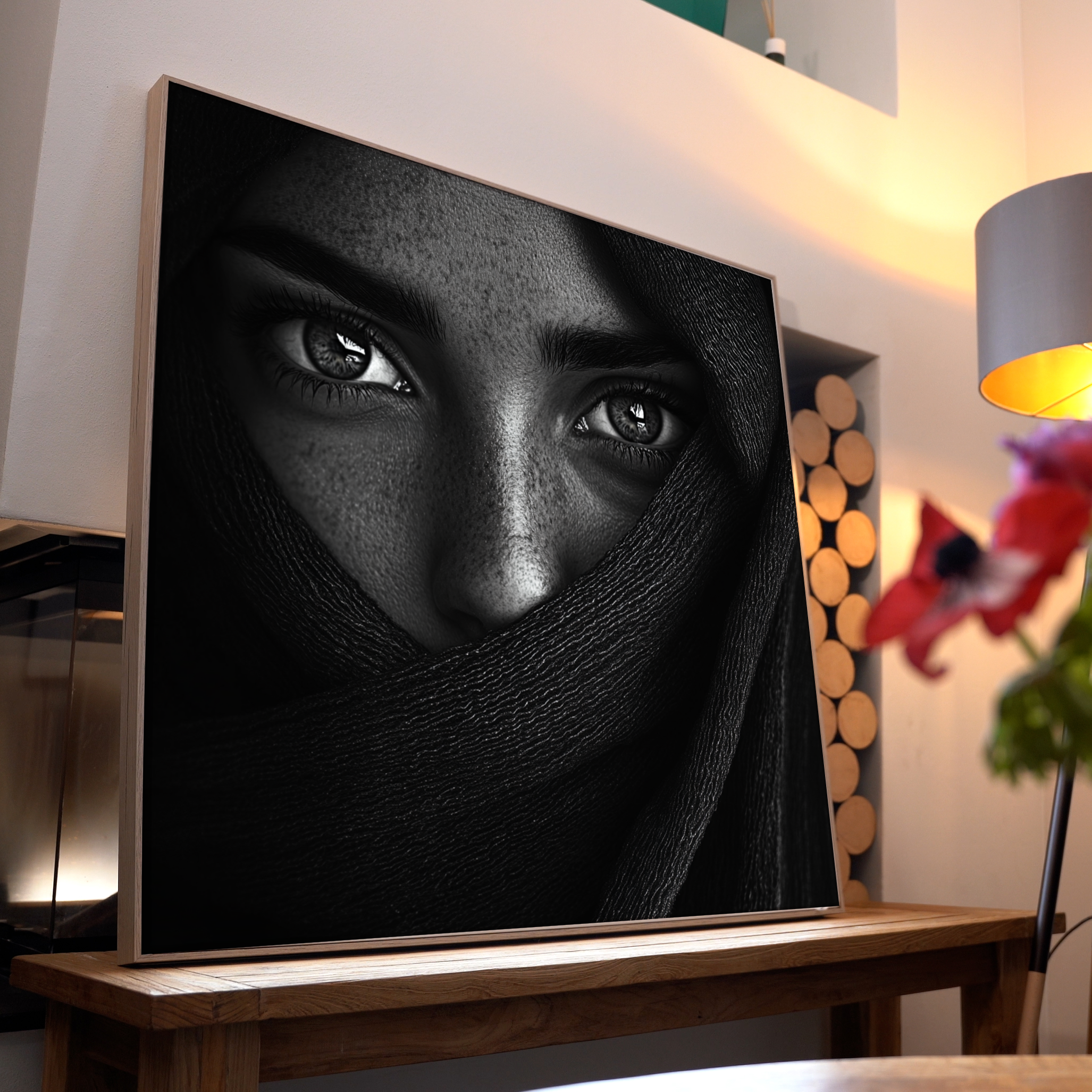 Portrait Augen 2 | LED Bild