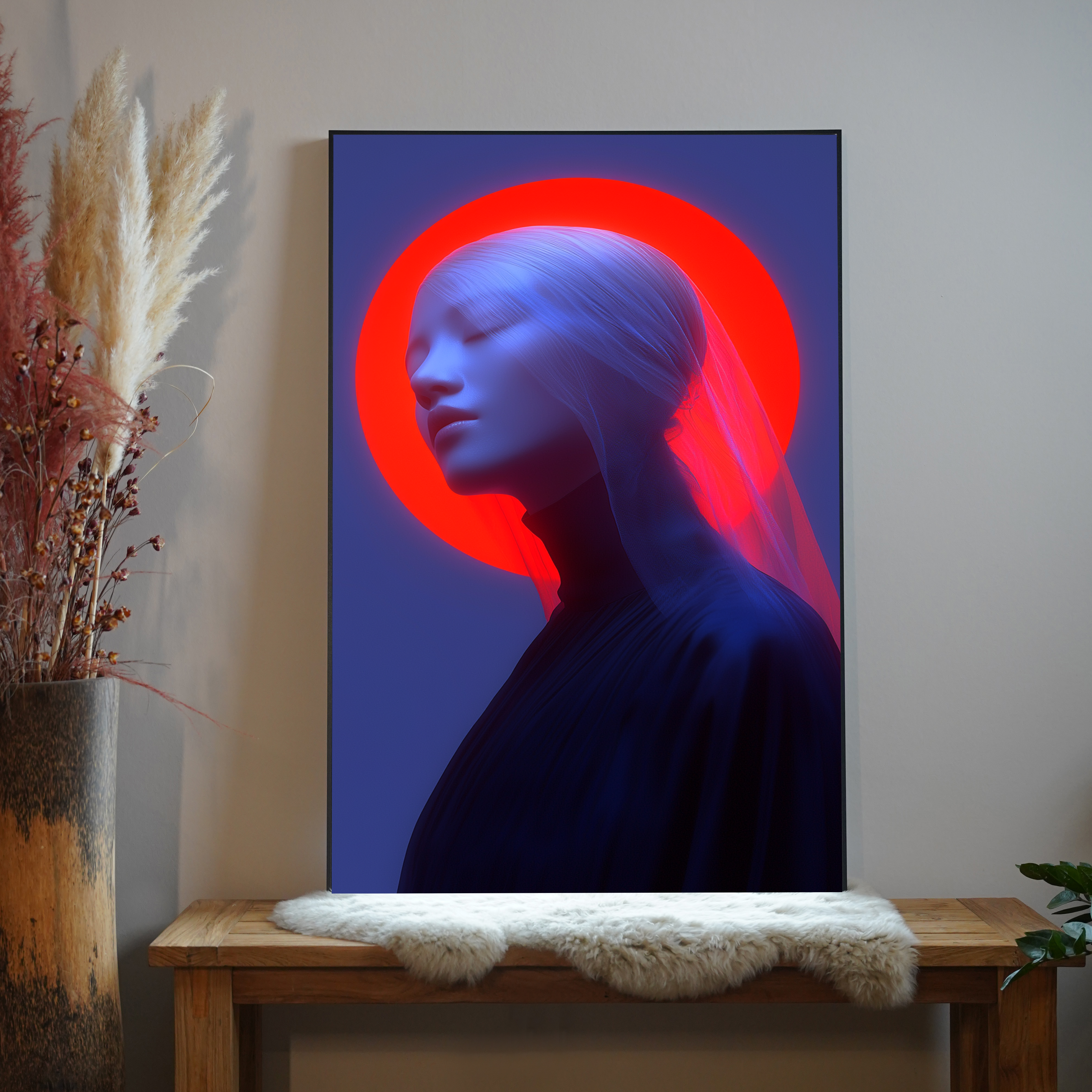 Neon Wesen 1 | LED Bild