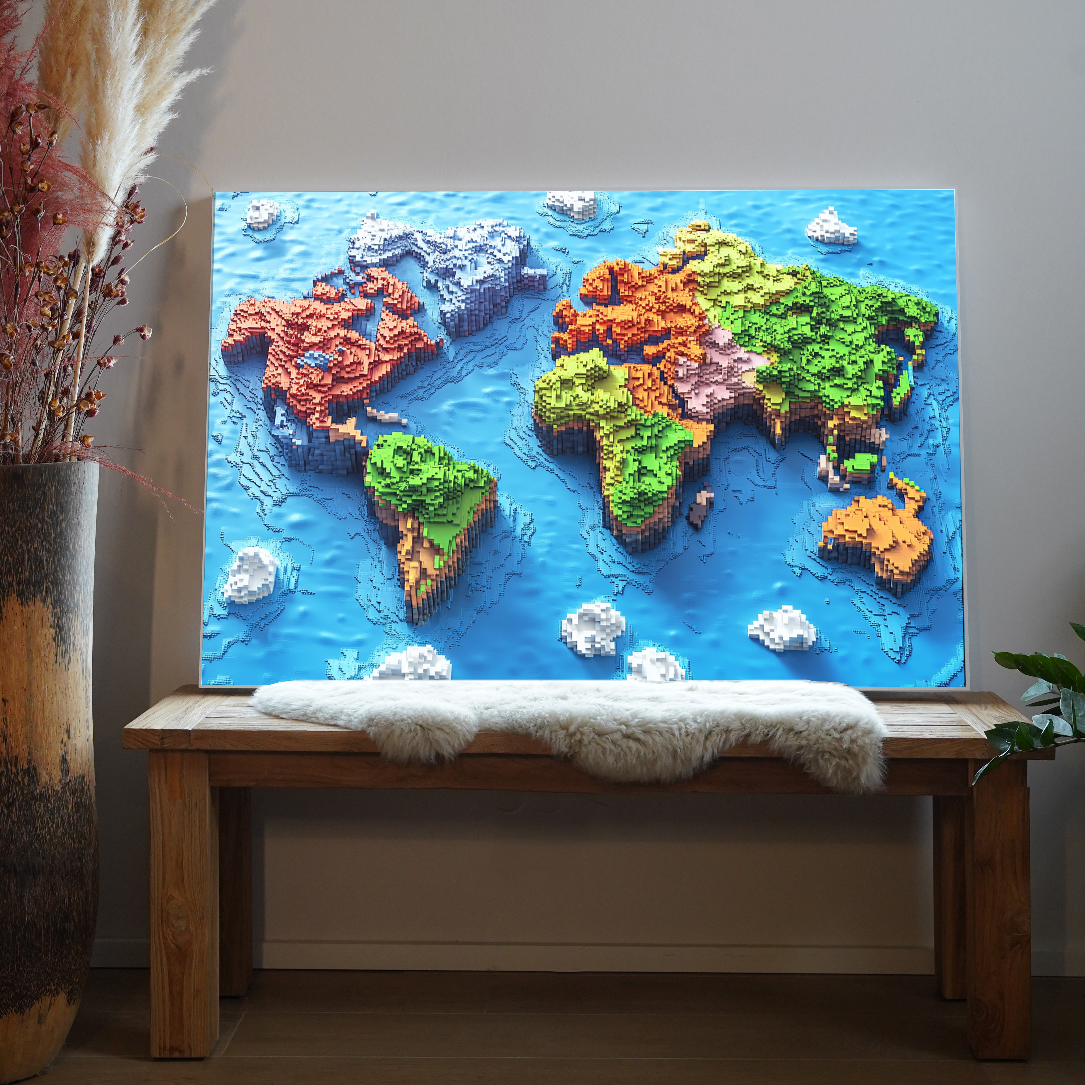 Mini Map Blöcke 2 | LED Bild