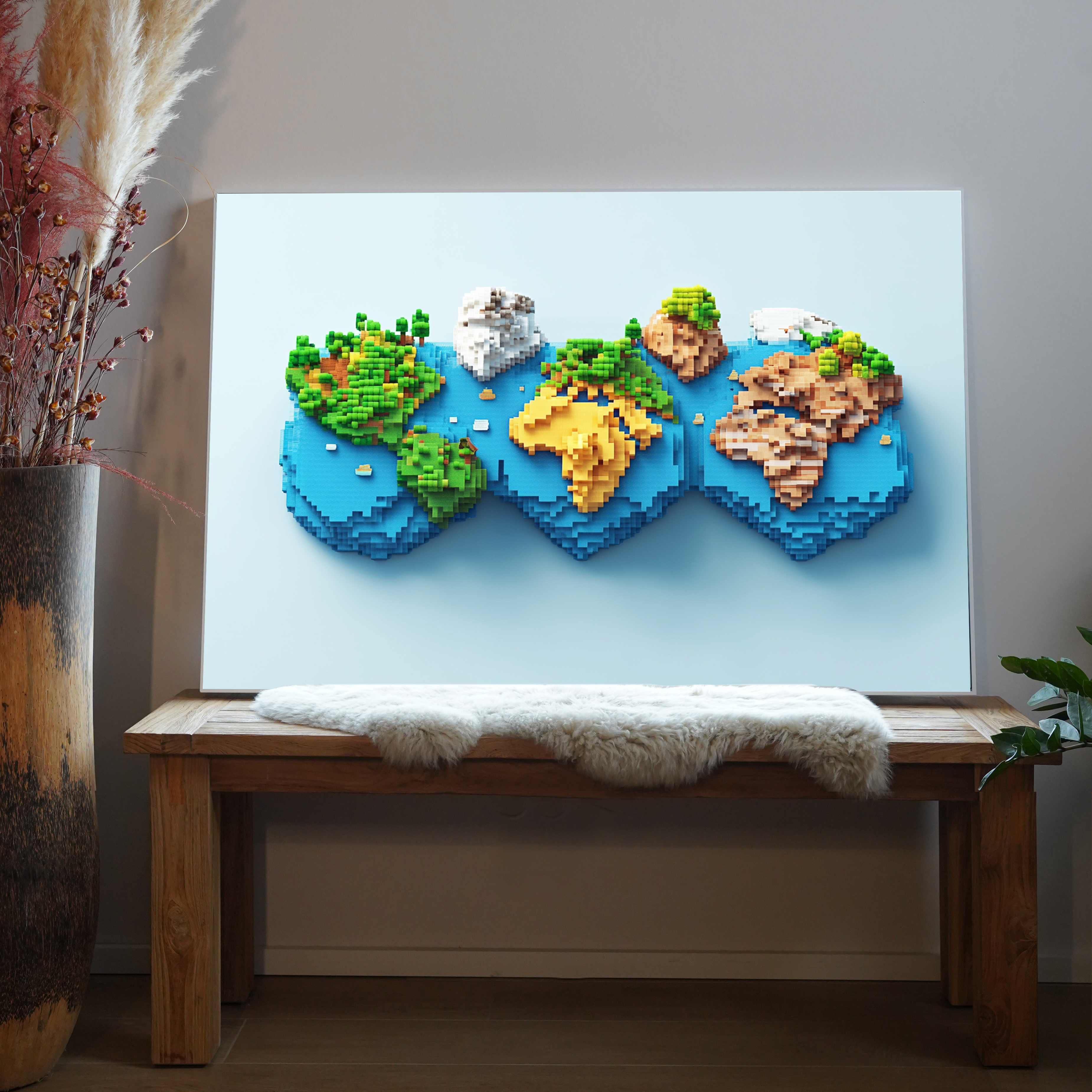 Mini Map Blöcke 3 | LED Bild