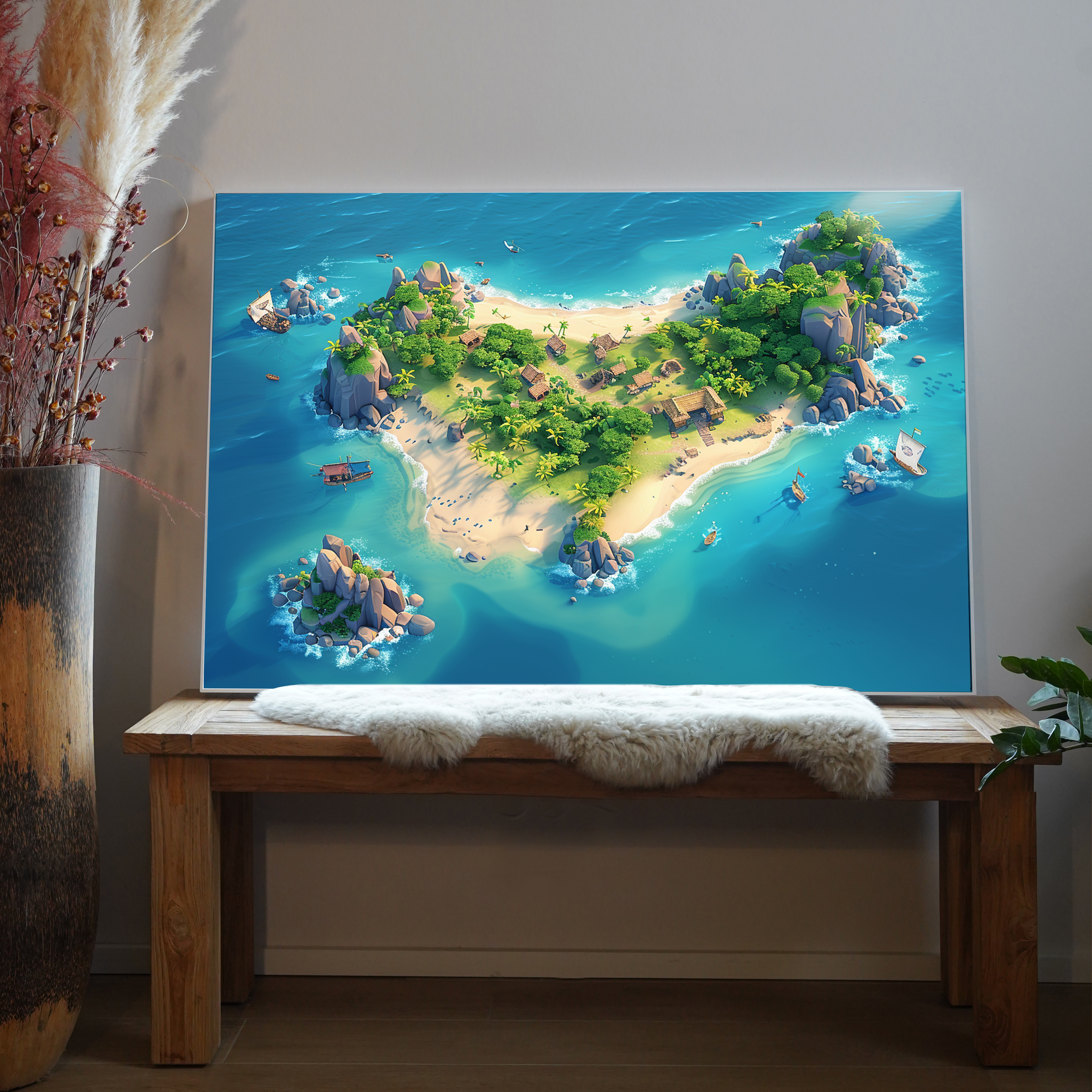 Mini Karte | LED Bild