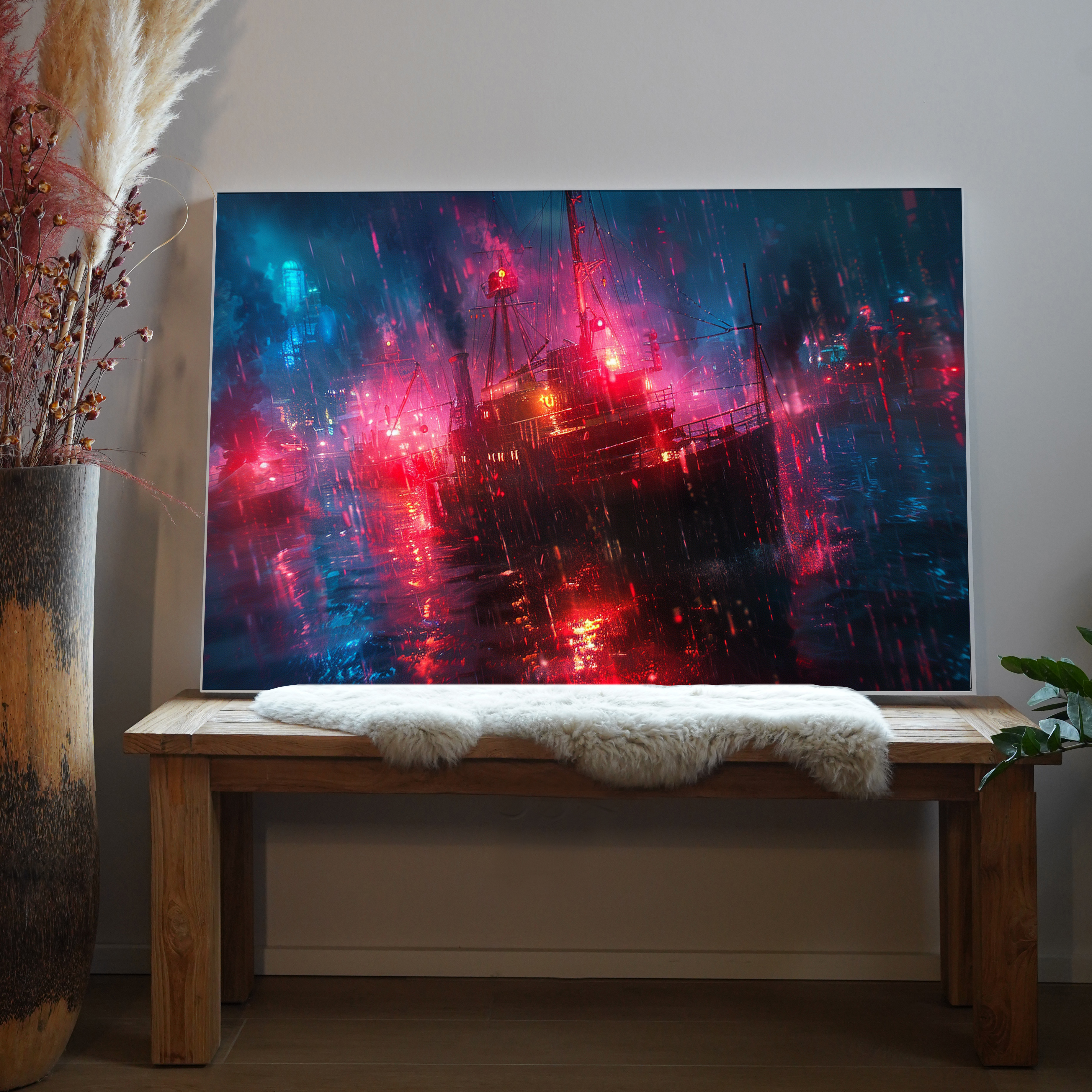 Schiffs Schlacht | LED Bild