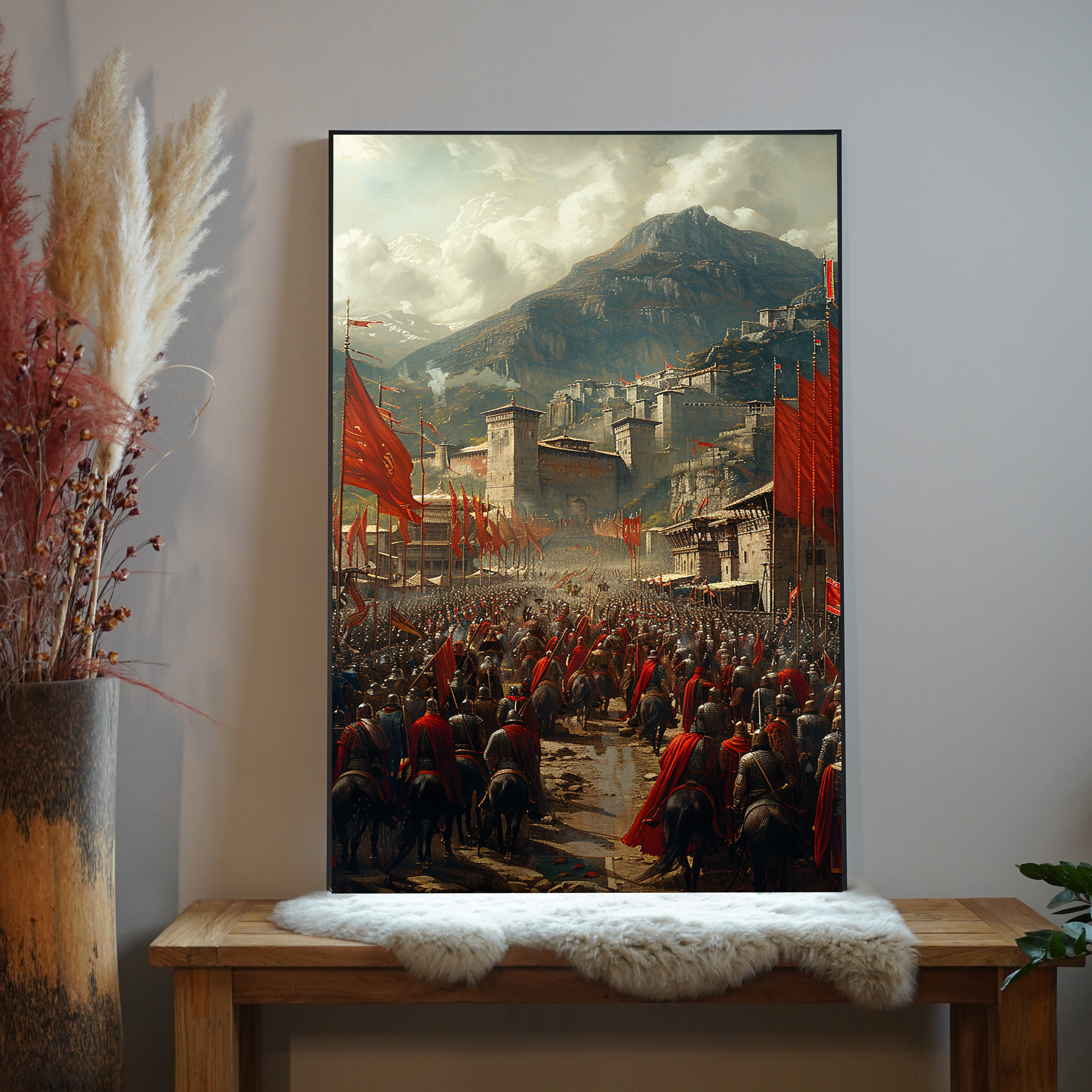 Belagerung Mittelalter 3 | LED Bild