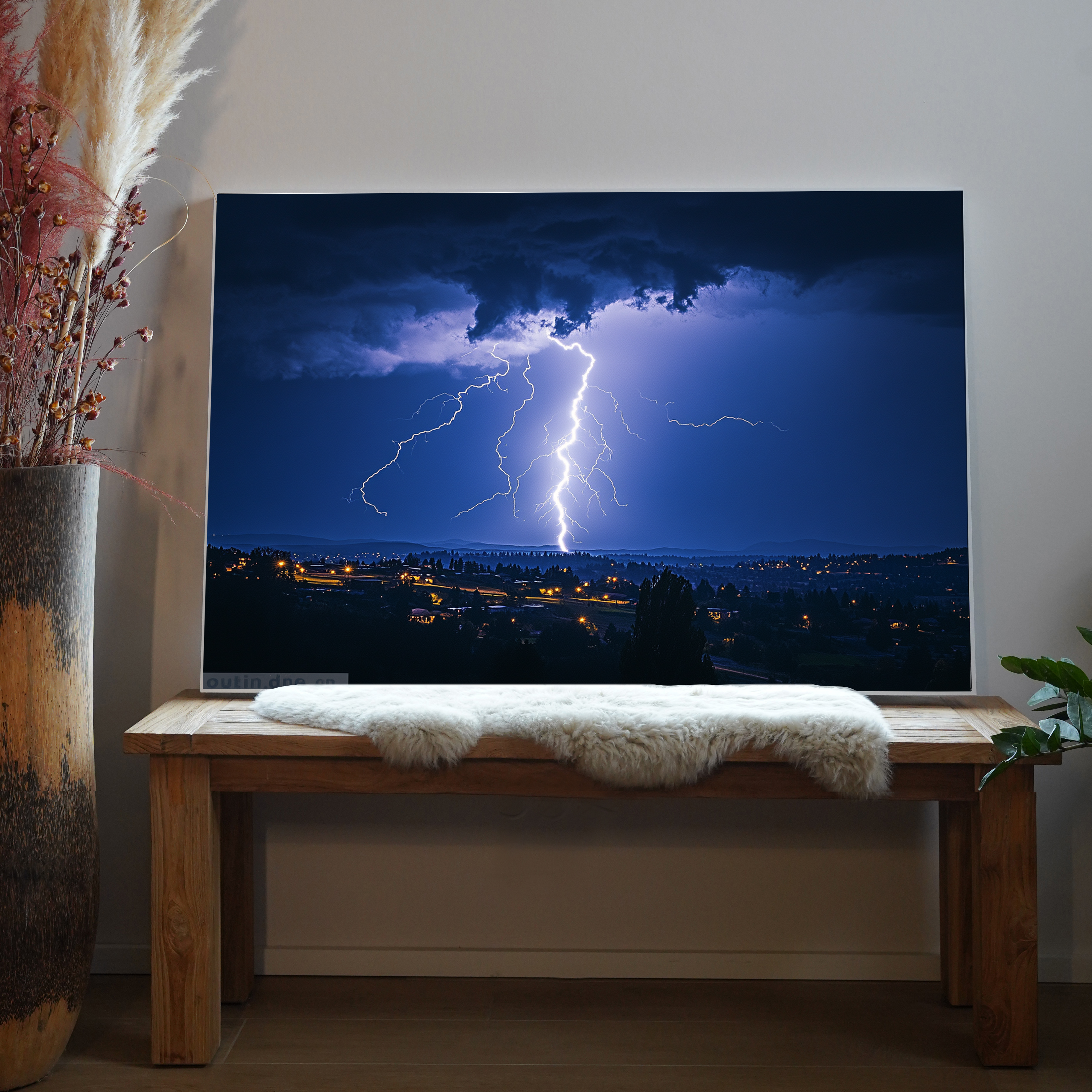 Blitzeinschlag 3 | LED Bild