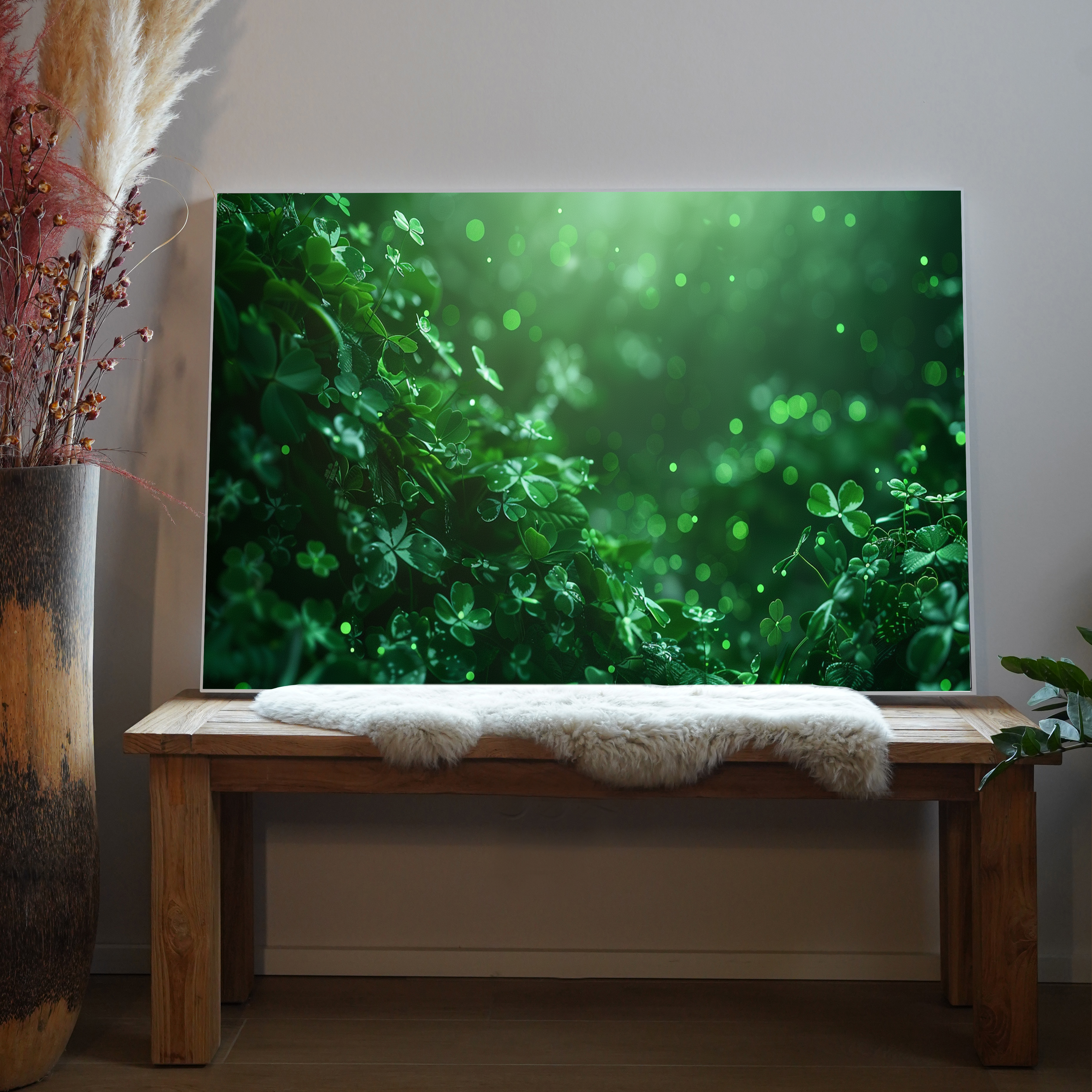 Kleeblätter 2 | LED Bild