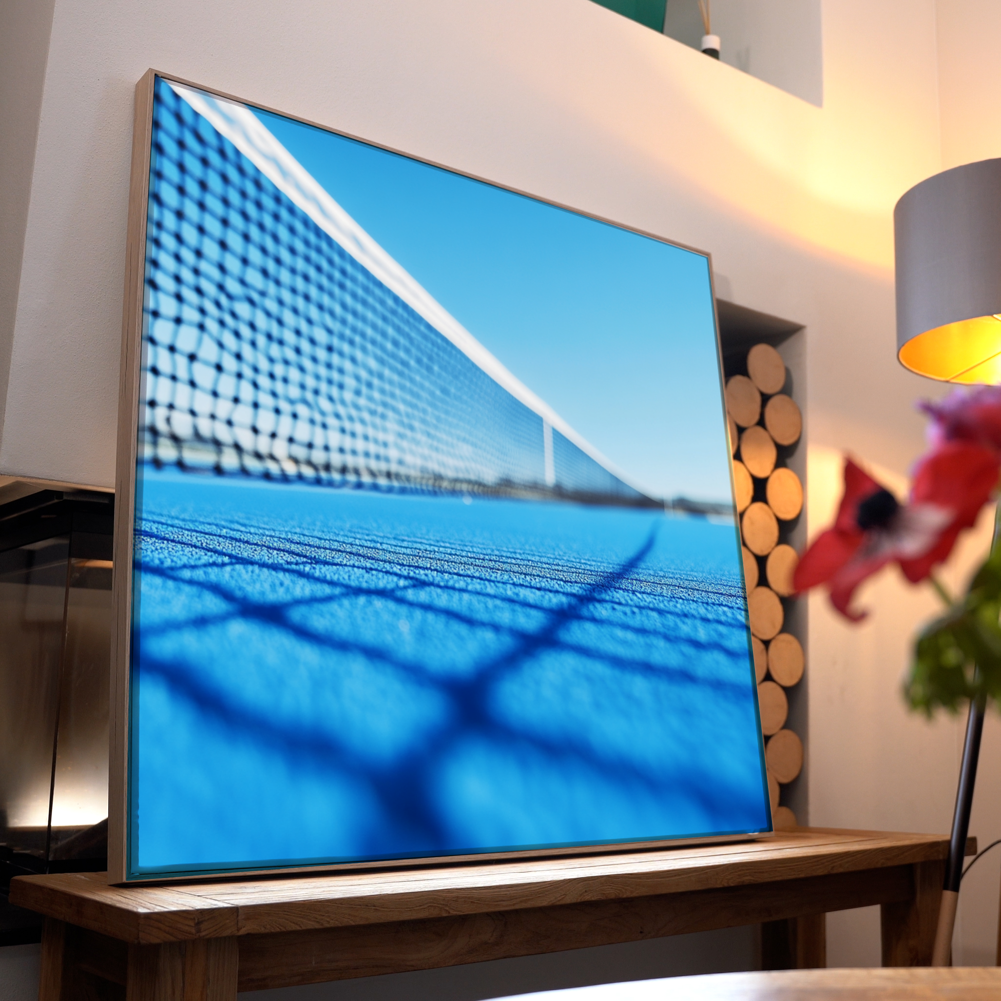 Tennisplatz Netz | LED Bild