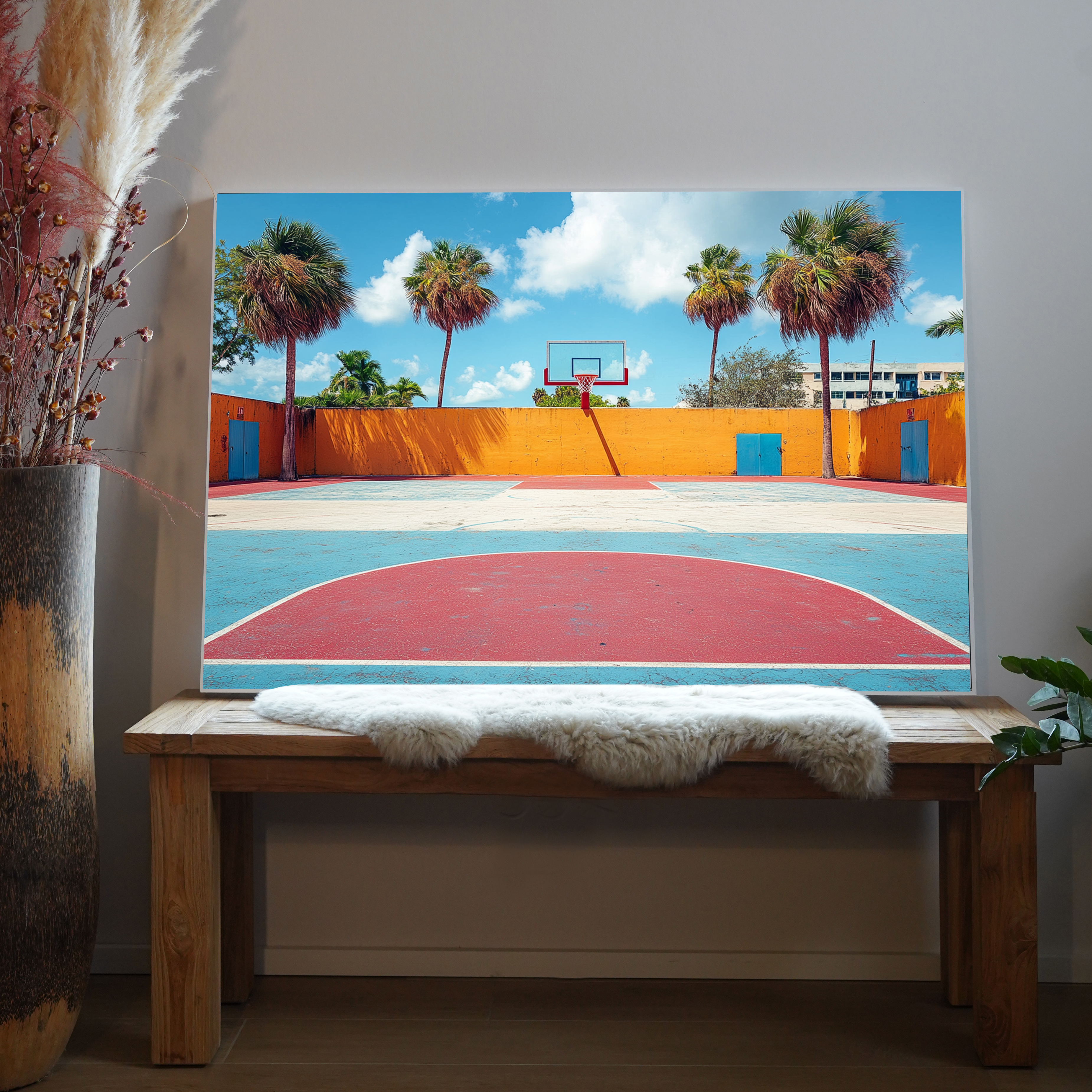 Basketballplatz 1 | LED Bild