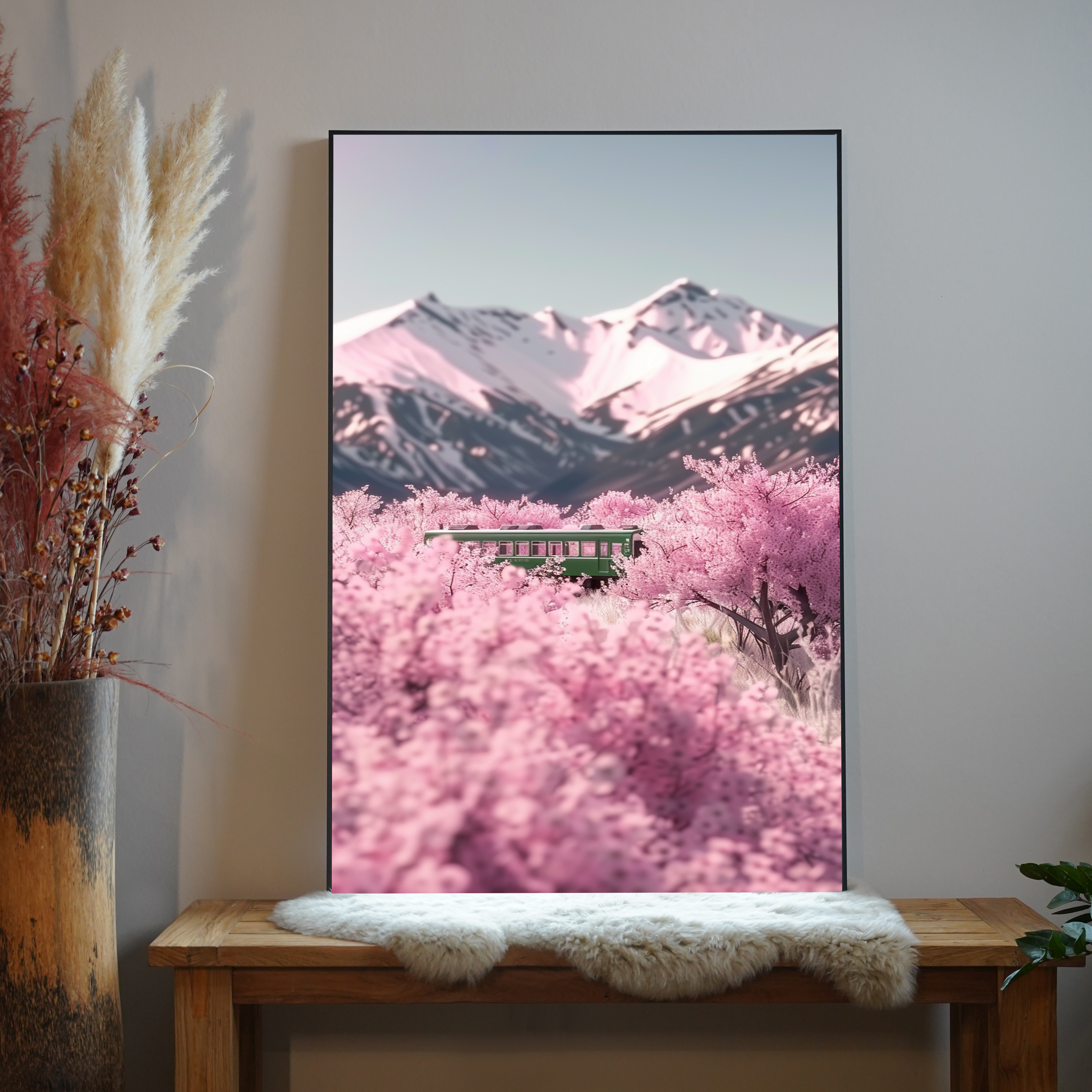 Straßenbahn Mount Fuji 2 | LED Bild