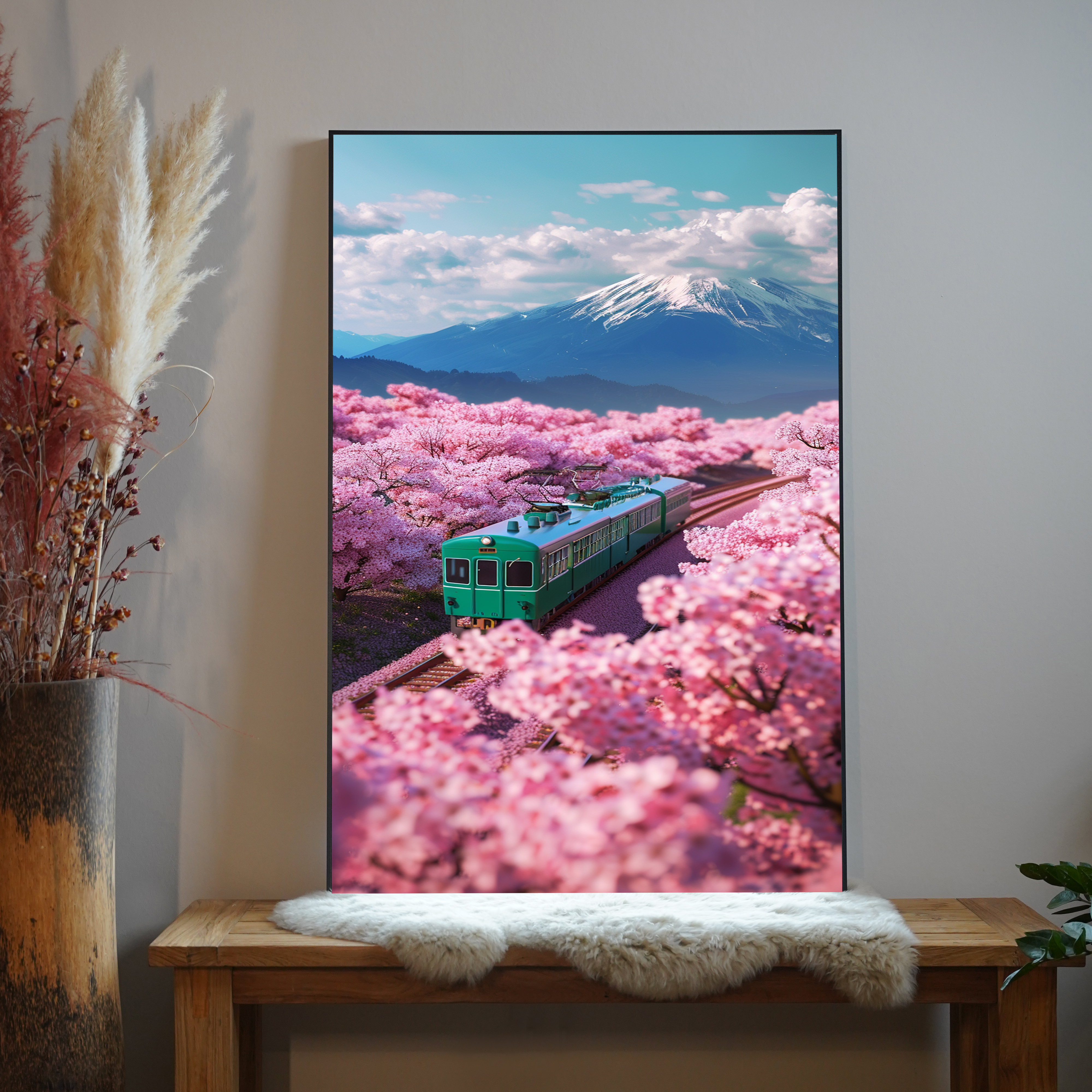 Straßenbahn Mount Fuji 3 | LED Bild