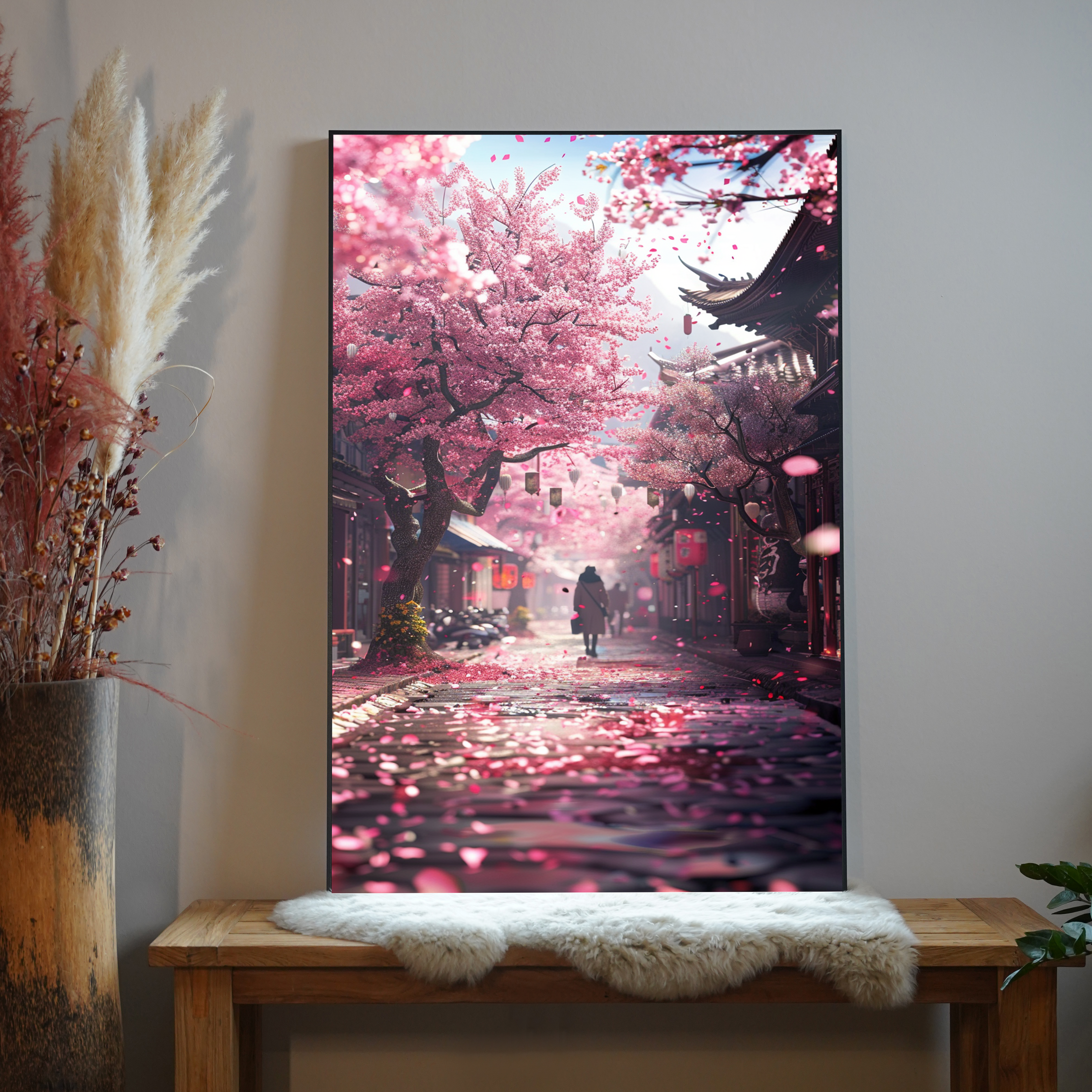 Asiatischer Frühling 2 | LED Bild