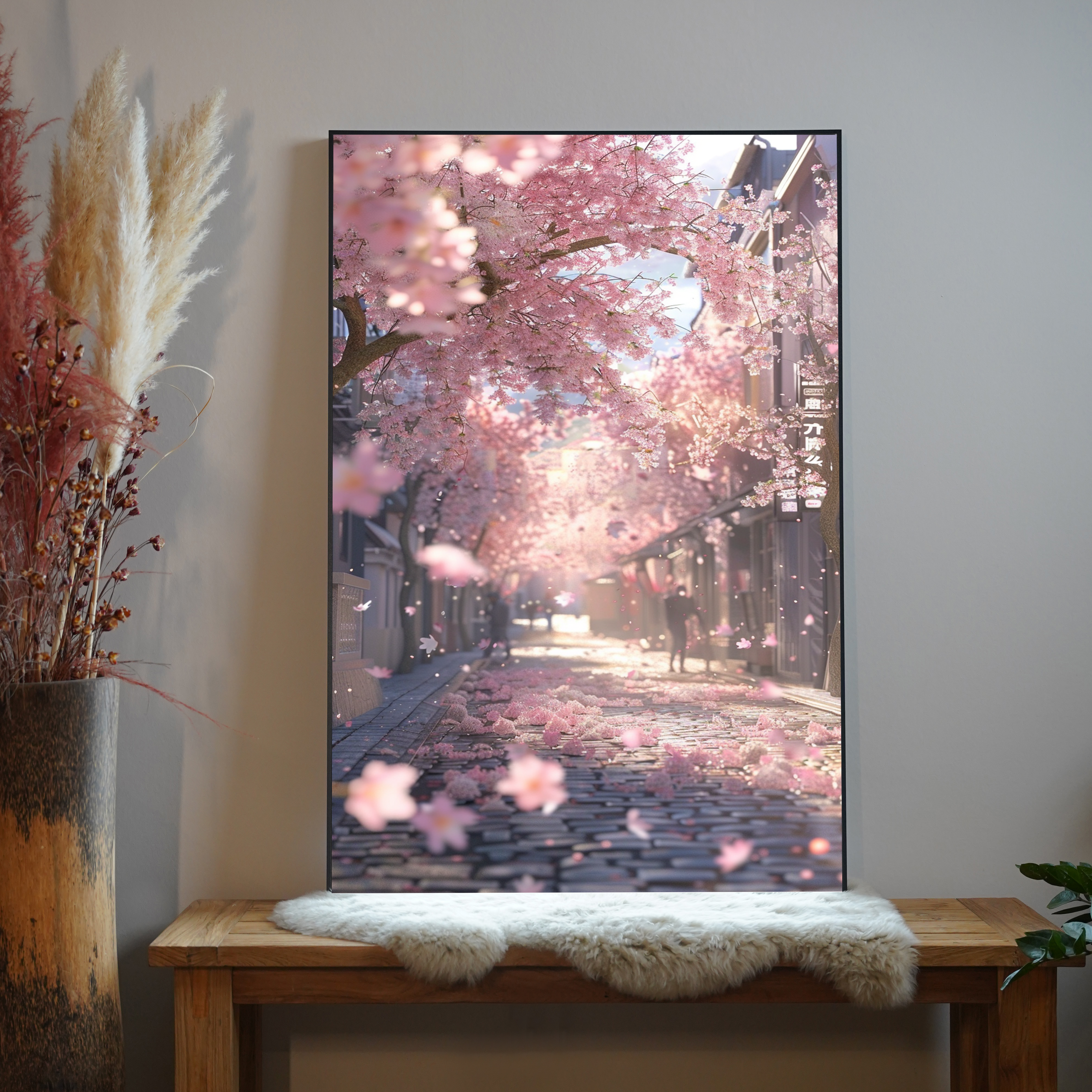 Asiatischer Frühling 3 | LED Bild