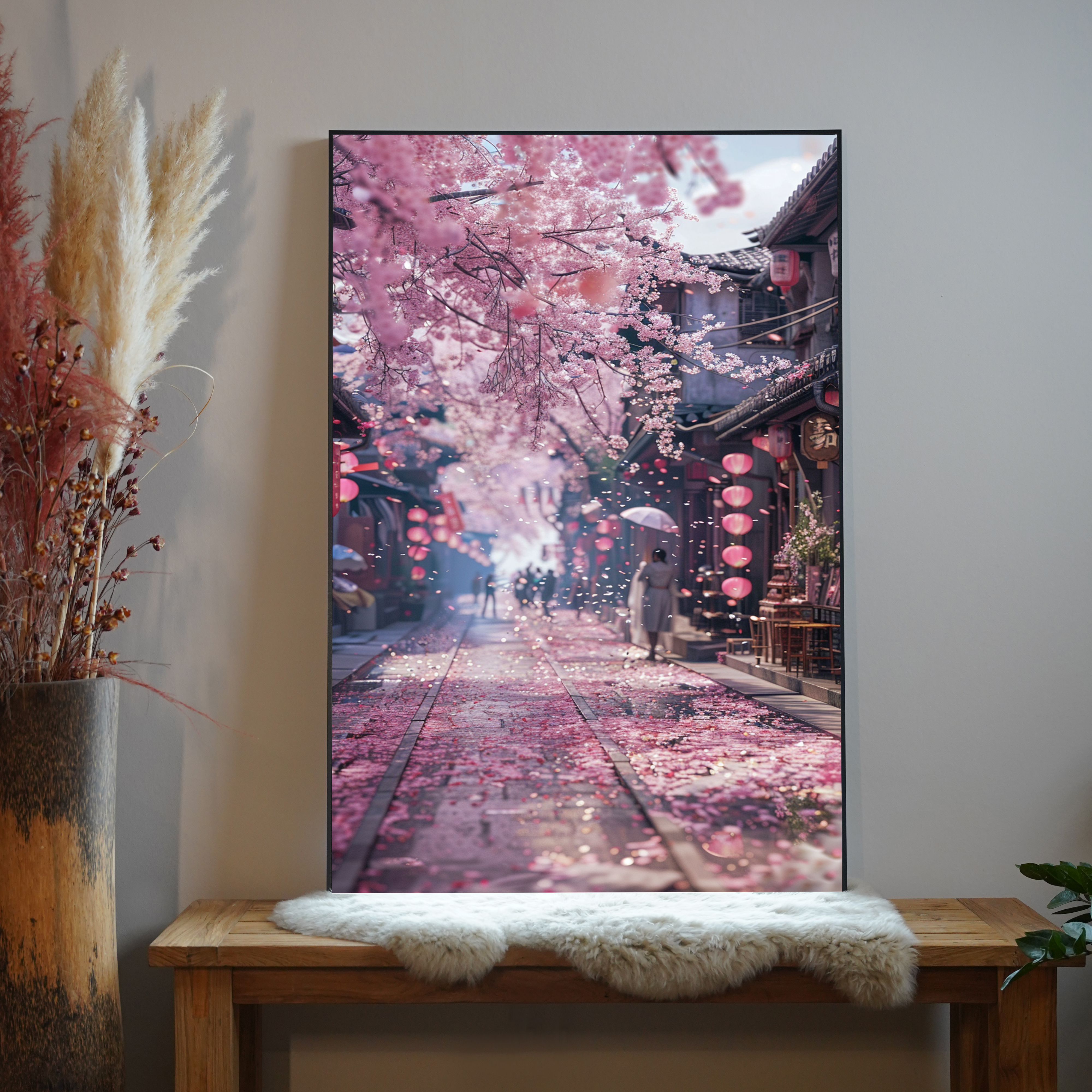 Asiatischer Frühling 4 | LED Bild