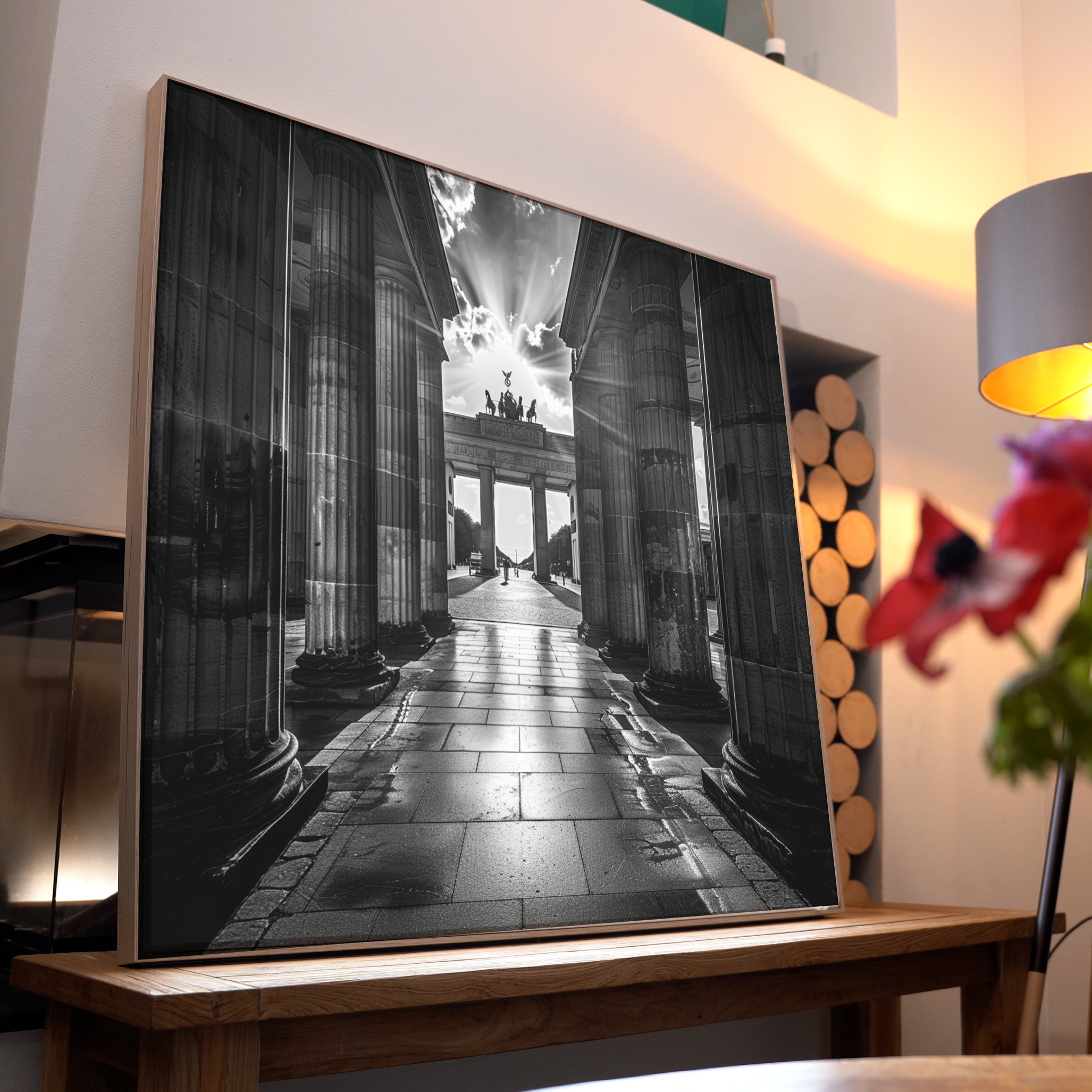 Berlin Schwarz & Weiß 1 | LED Bild