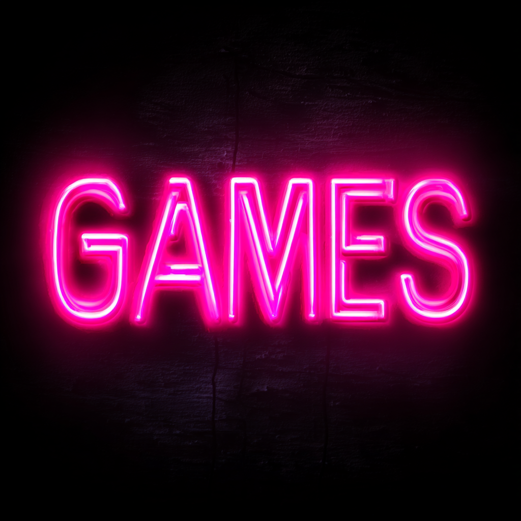 Games Neon 1 | LED Bild