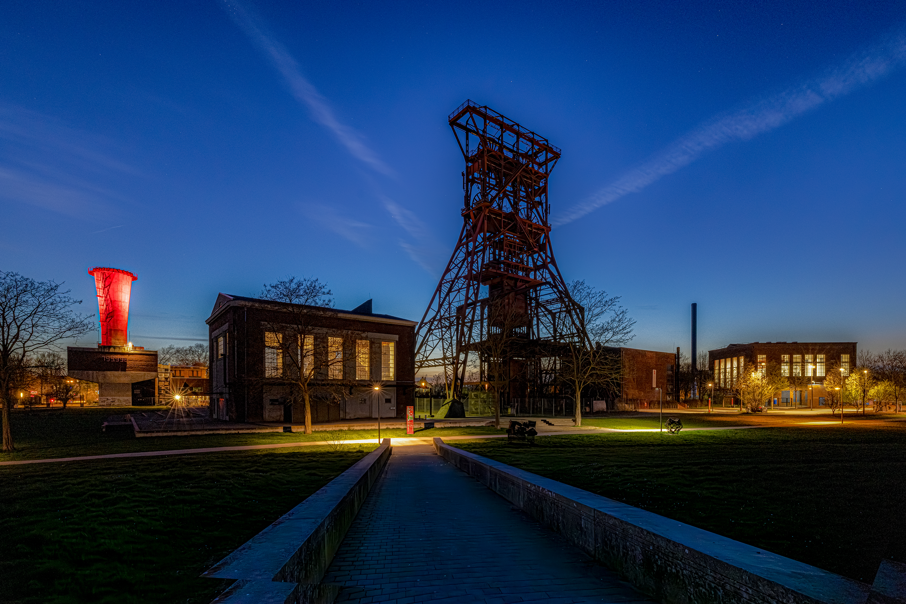 Förderturm Consolidation | Waldemar Pache | LED Bild