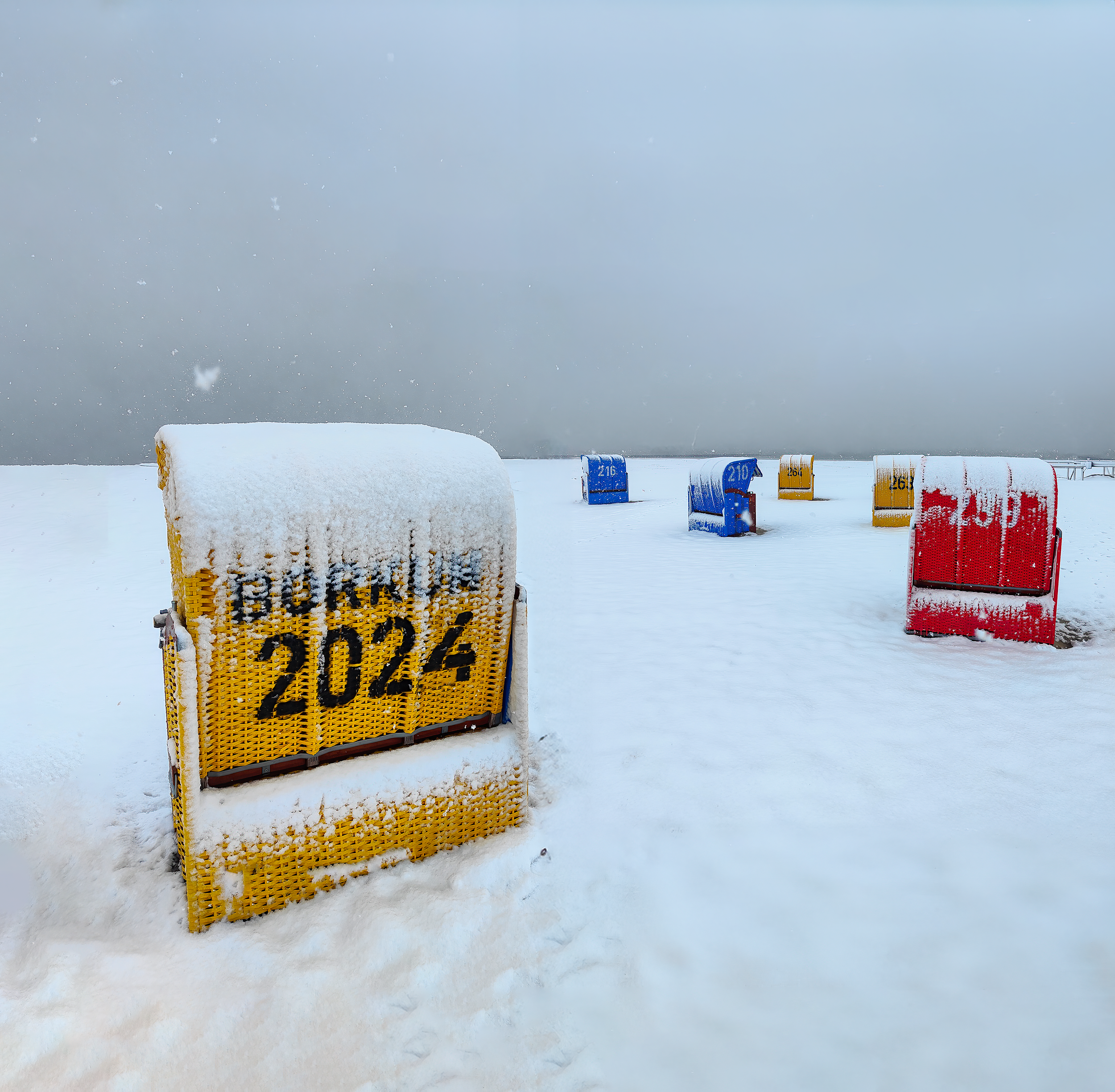 Borkum im Winter | Daniel Wilms | LED Bild